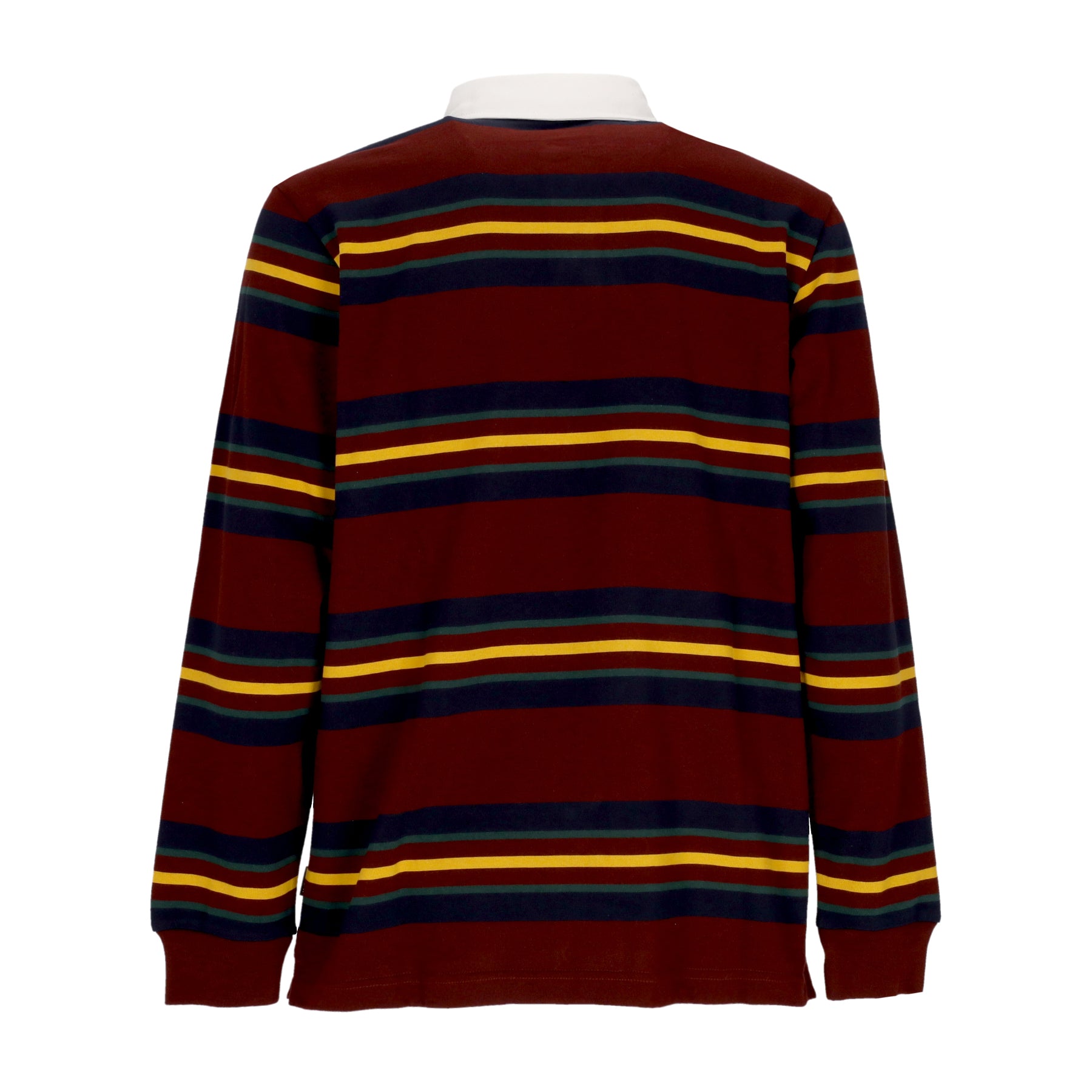 Polo Manica Lunga Uomo L/s Oregon Rugby Shirt Starco Stripe/bordeaux I032214.1PH