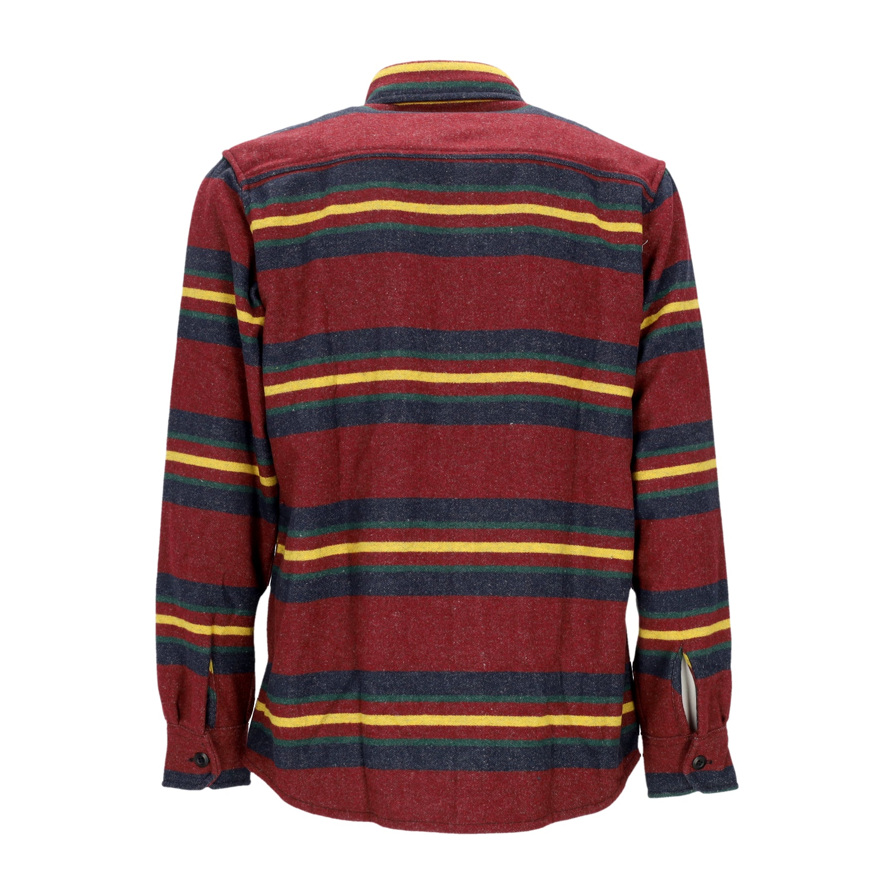 Camicia Manica Lunga Uomo Oregon Shirt Jacket Starco Stripe/bordeaux I032272.1PH