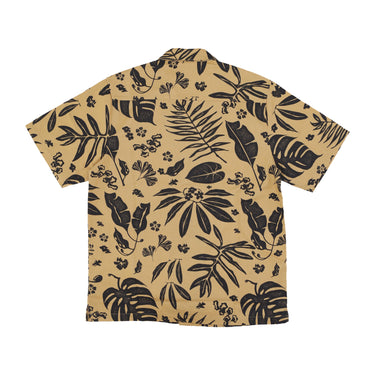 Maglietta Uomo Woodblock Shirt Woodblock Print/bourbon I033073.24L