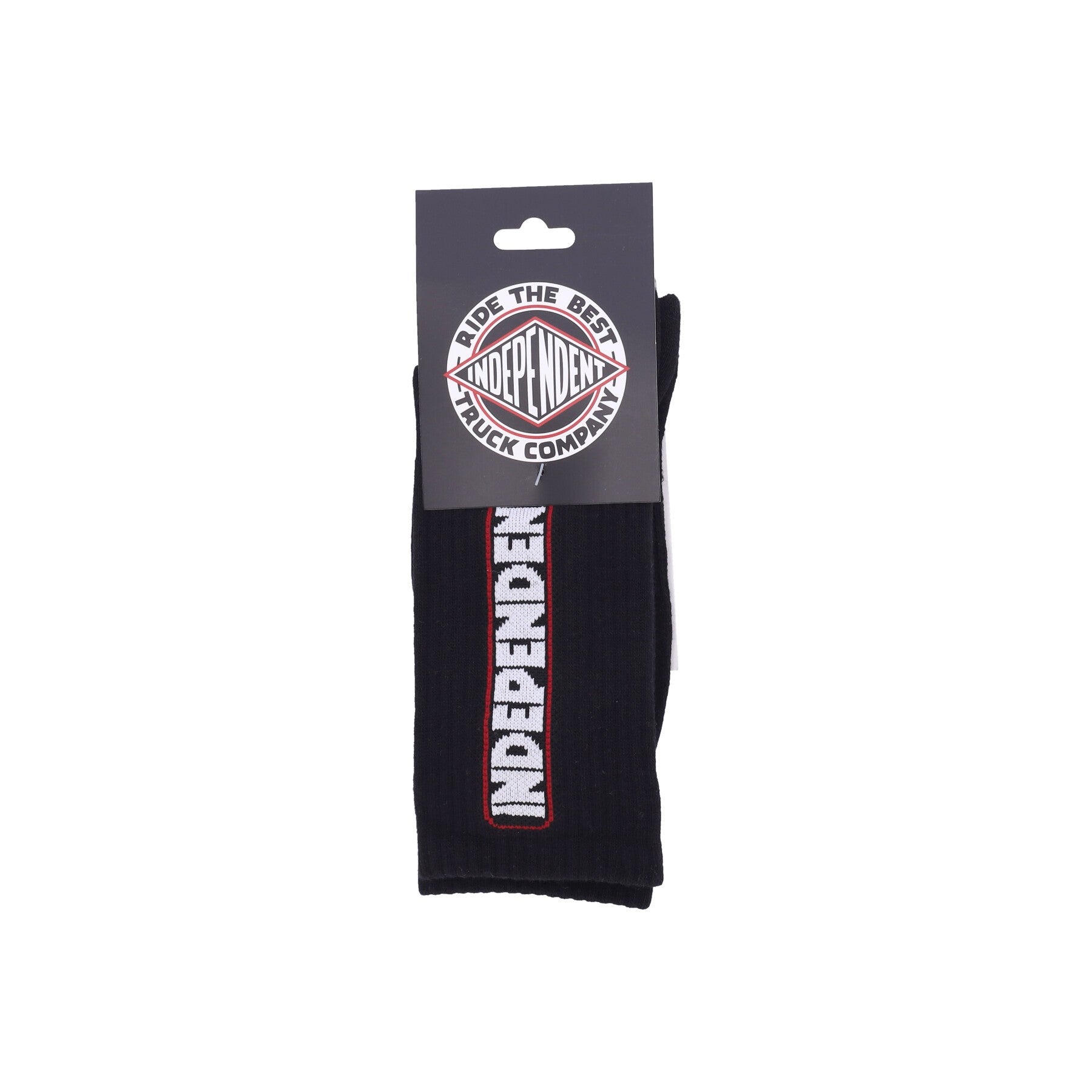 Calza Media Uomo Bar Logo Sock Black INA-SCK-0199