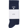Calza Media Uomo Basic Heart Socks Navy 238SK