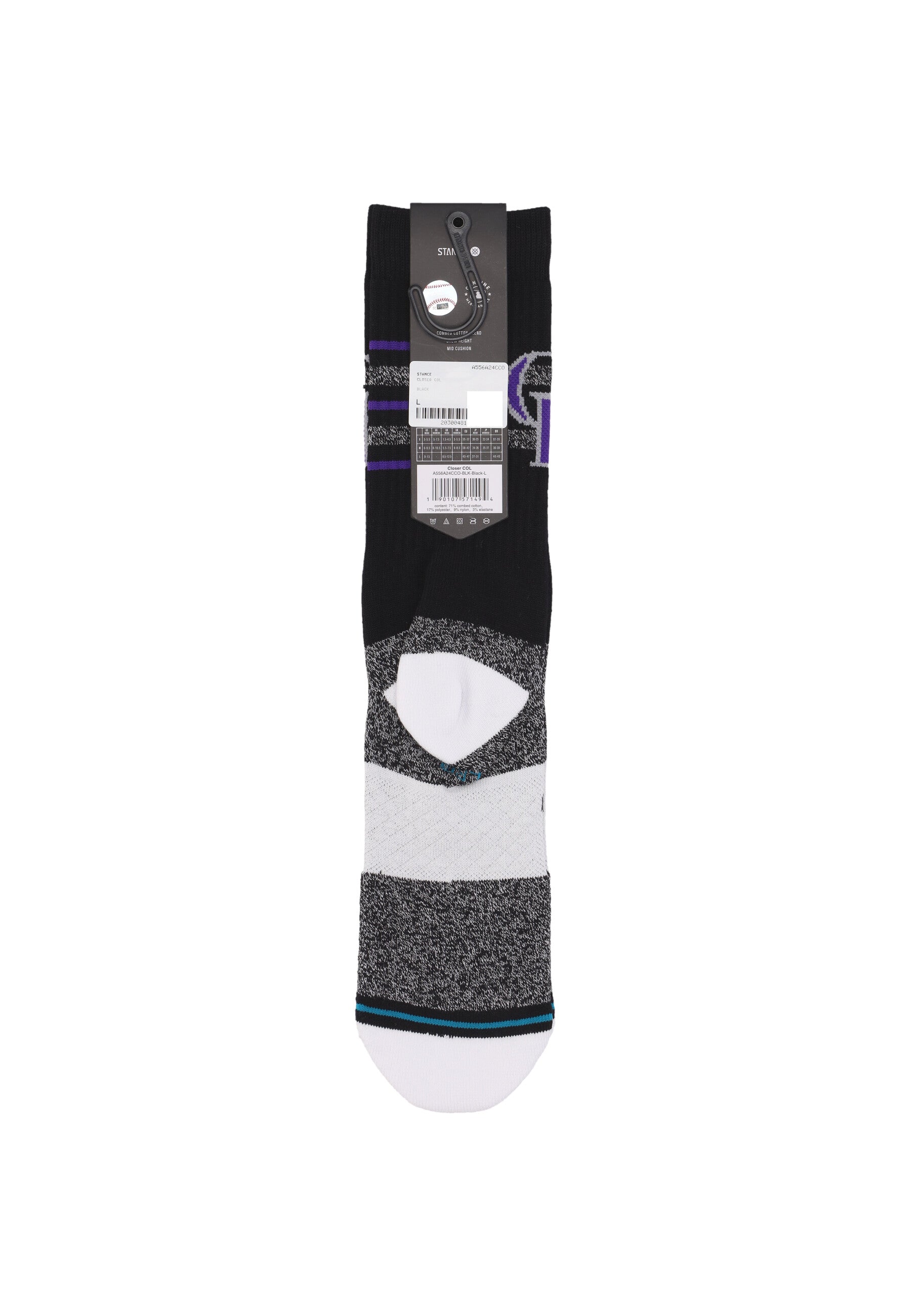 Calza Media Uomo Closer Col Black A556A24CCO