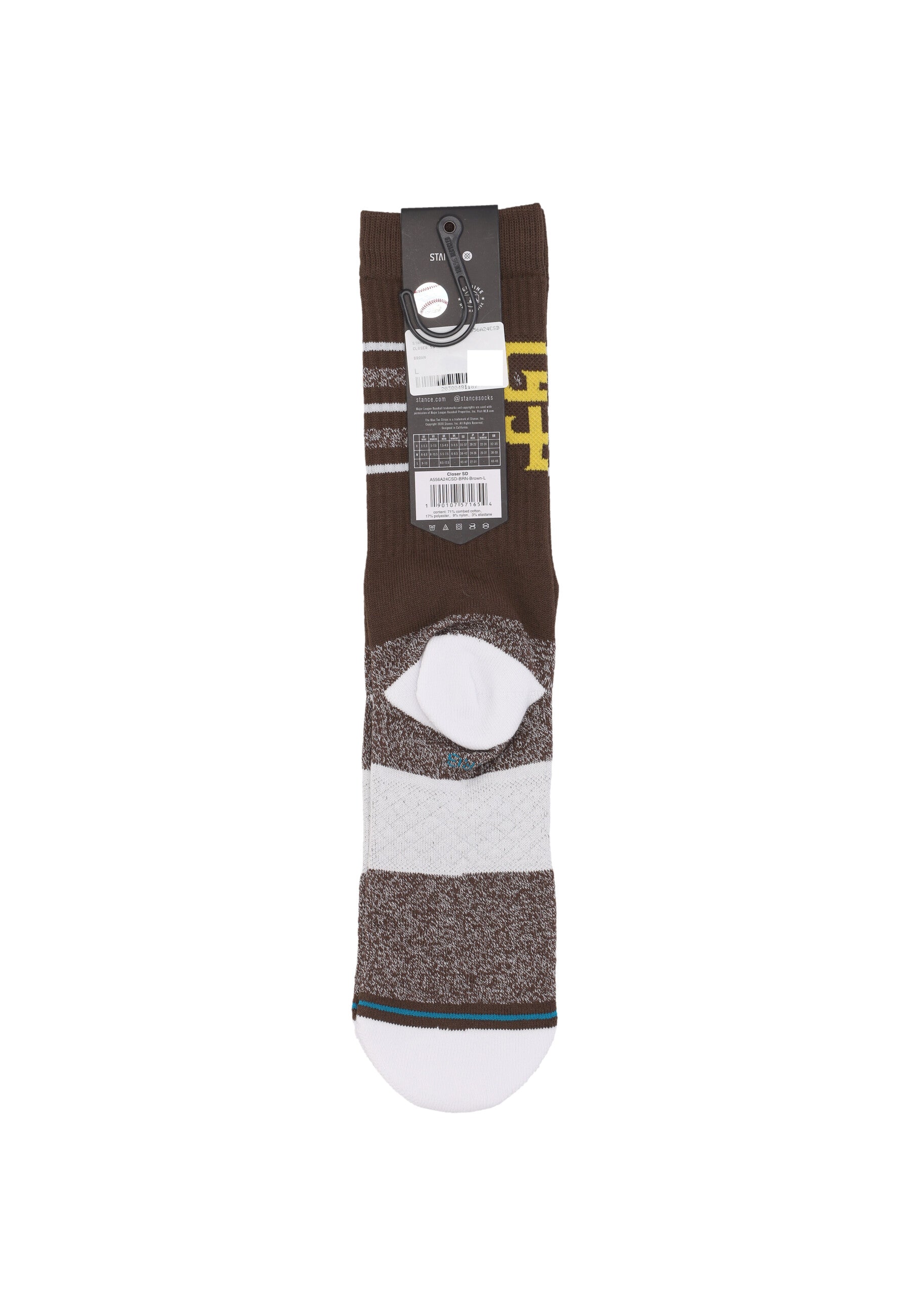 Calza Media Uomo Closer Sd Brown A556A24CSD