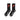 Calza Media Uomo Crime Socks Black 23FWPRAC349
