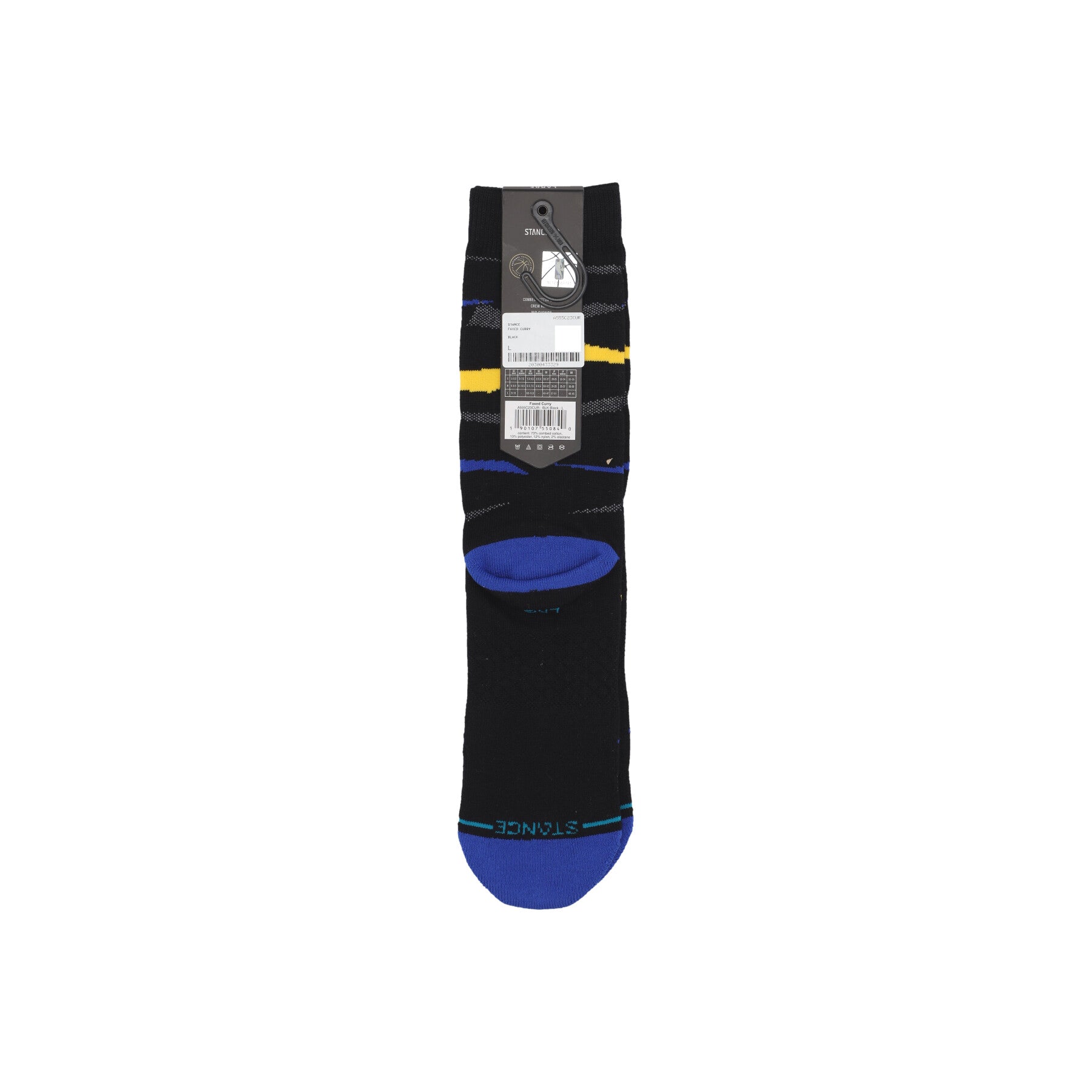 Calza Media Uomo Faxed Curry Black A555C23CUR