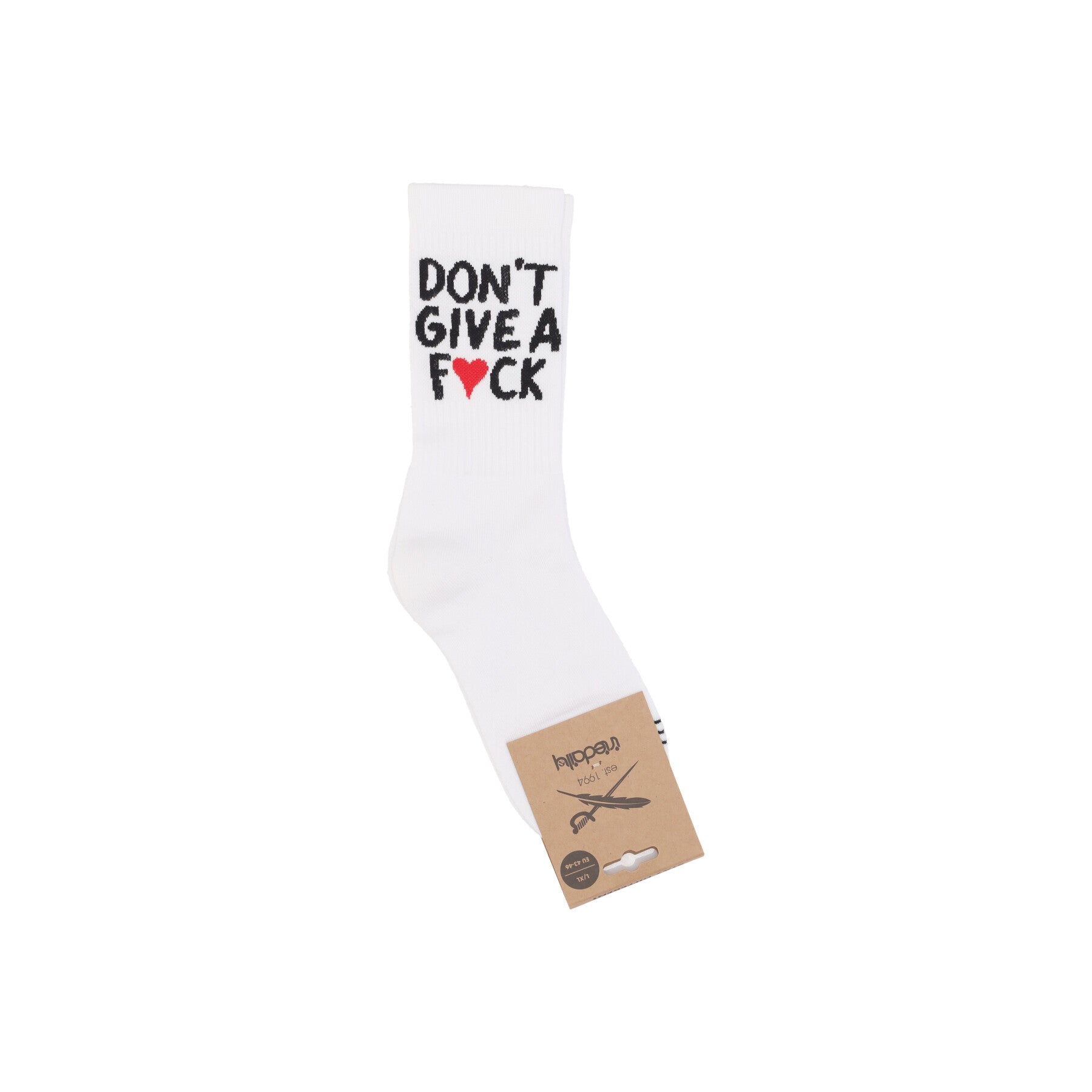 Calza Media Uomo Give A Sock White A94B981-710