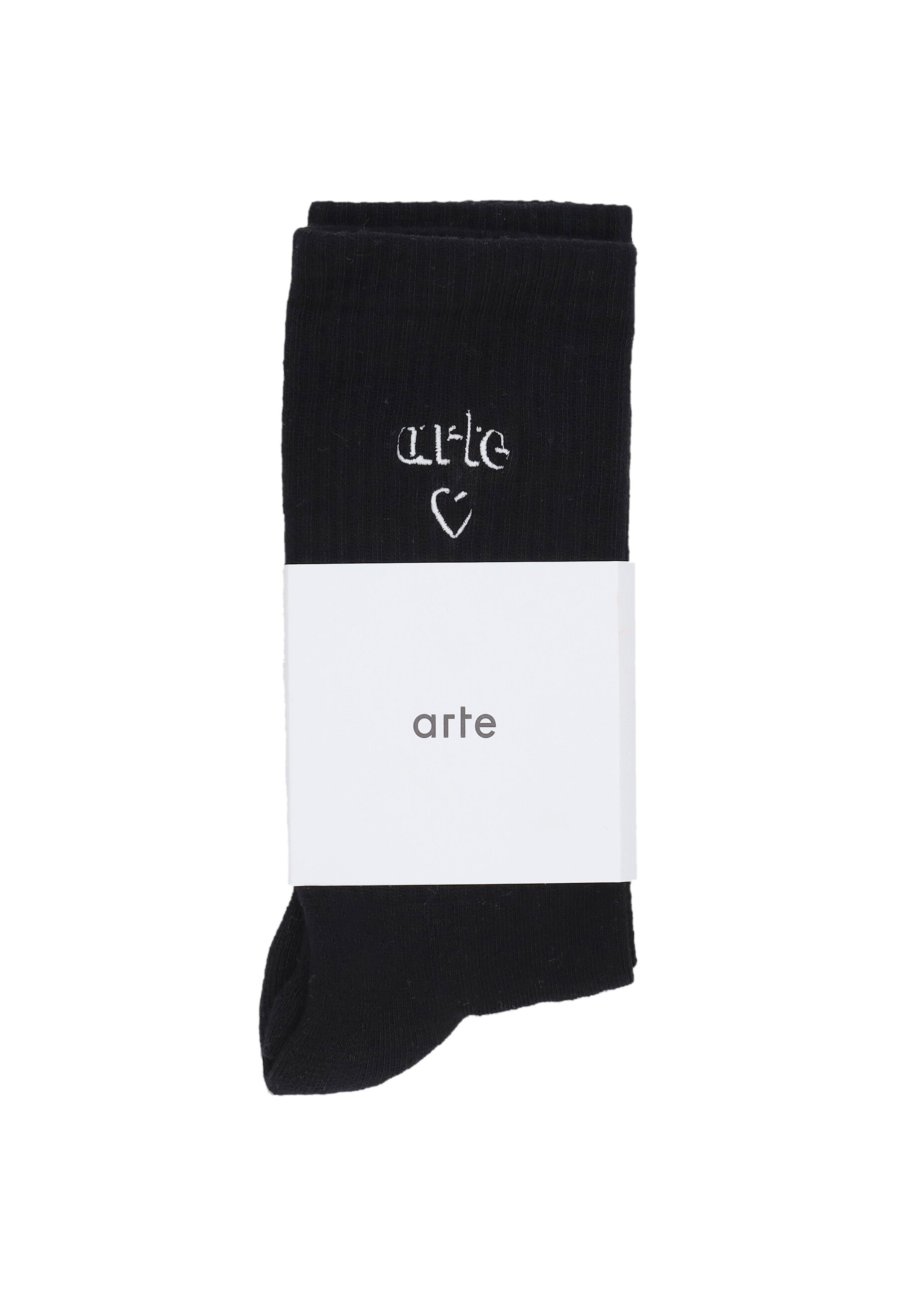 Calza Media Uomo Heart Logo Socks Black 241M