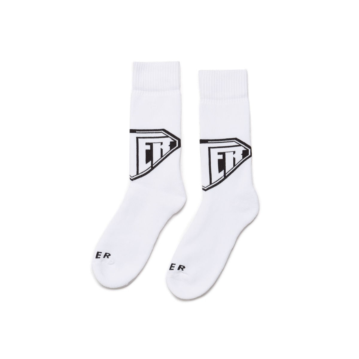 Calza Media Uomo Logo Socks White 18WISX01