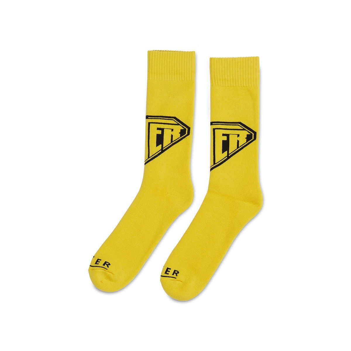 Calza Media Uomo Logo Socks Yellow 18WISX01