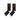 Calza Media Uomo Logo Spin Socks Black 23FWPRAC340