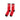 Calza Media Uomo Logo Spin Socks Red 23FWPRAC341