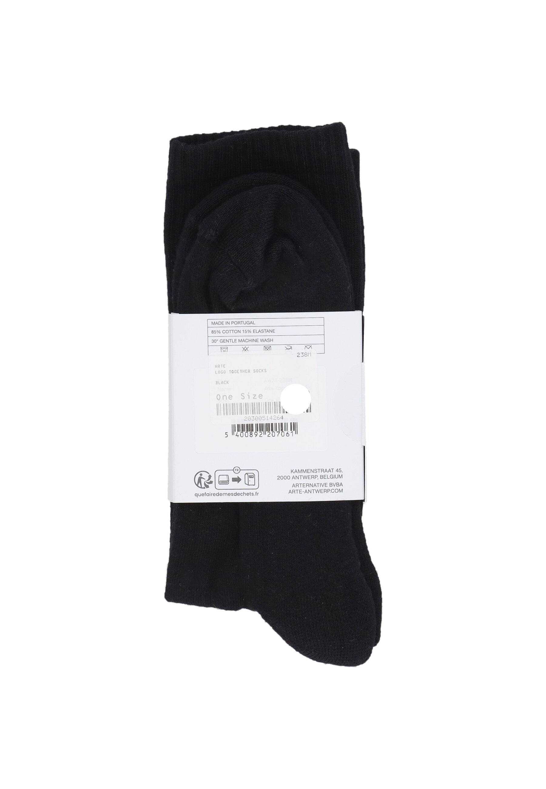 Calza Media Uomo Logo Together Socks Black 238M