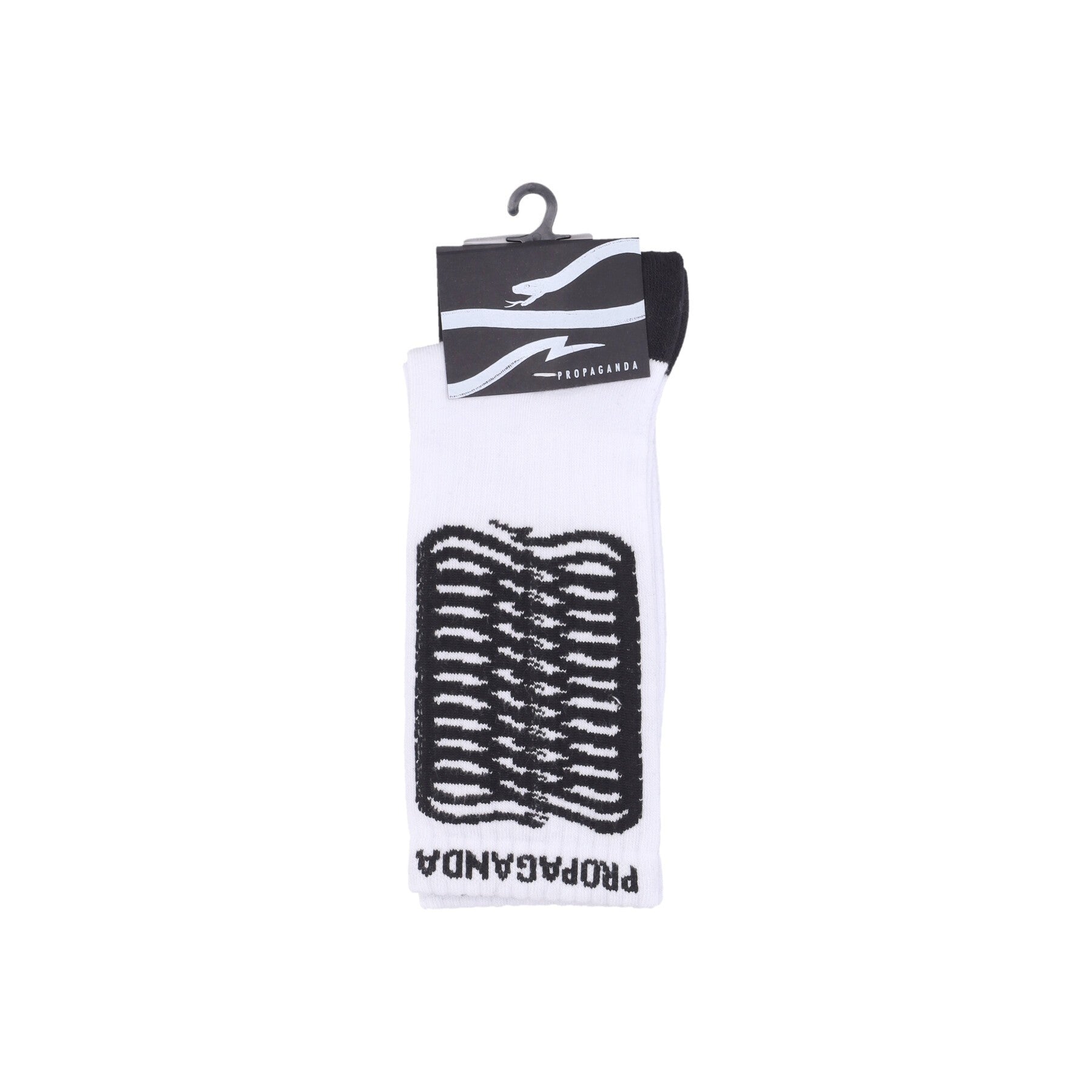 Calza Media Uomo Ribs Socks White 23FWPRAC351