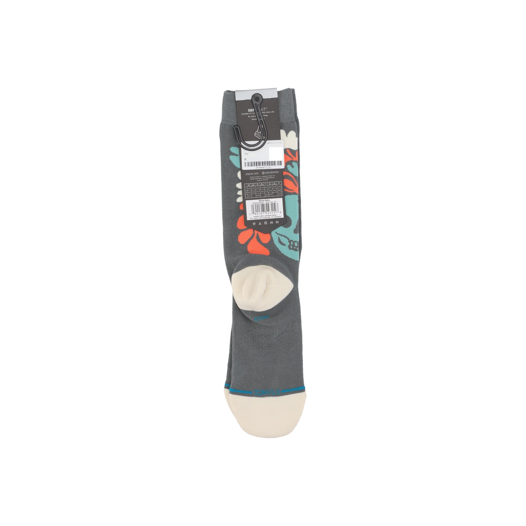 Calza Media Uomo Skelly Nelly Teal A545C23SKE