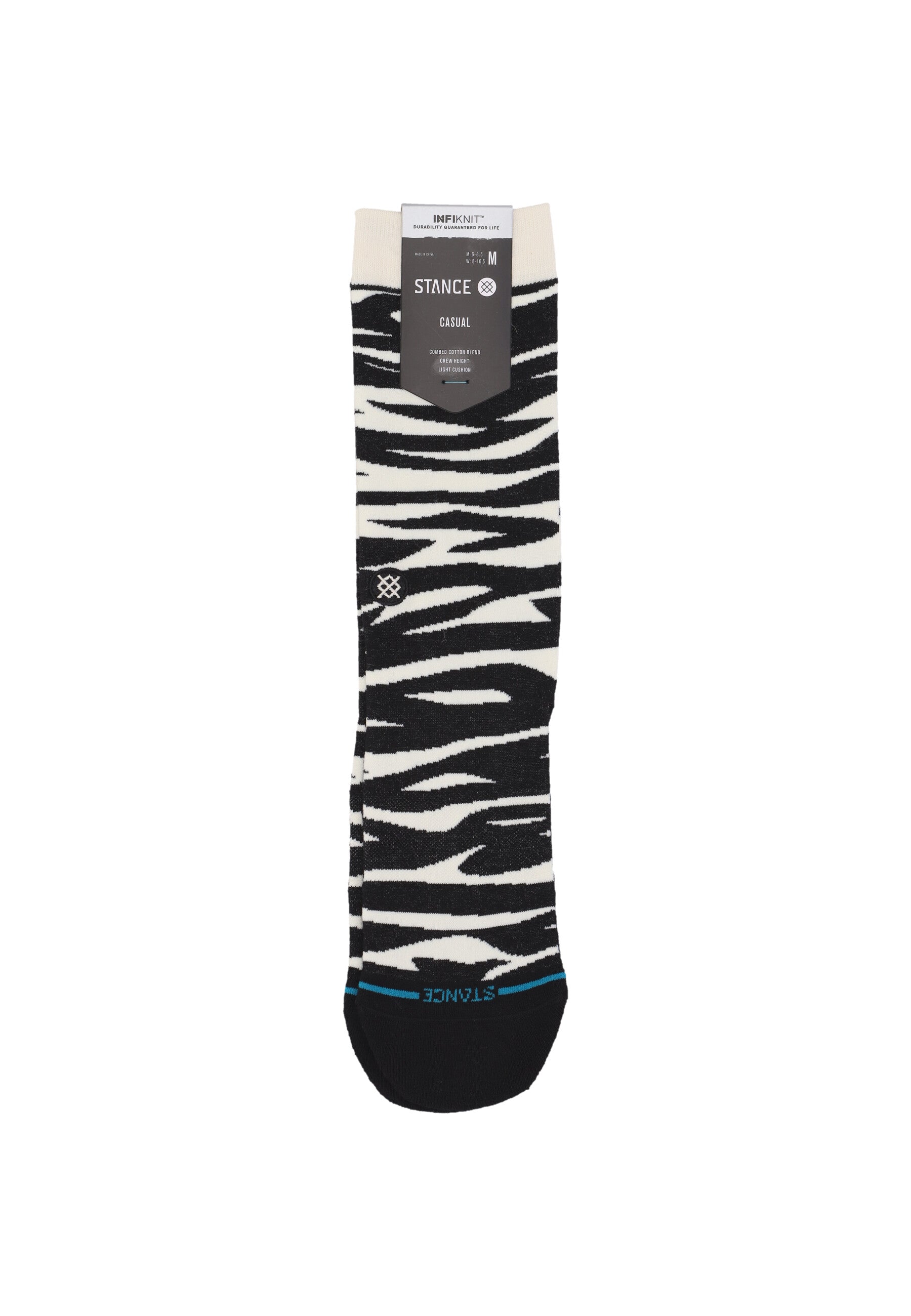 Calza Media Uomo Spike Black/white A545A24SPI