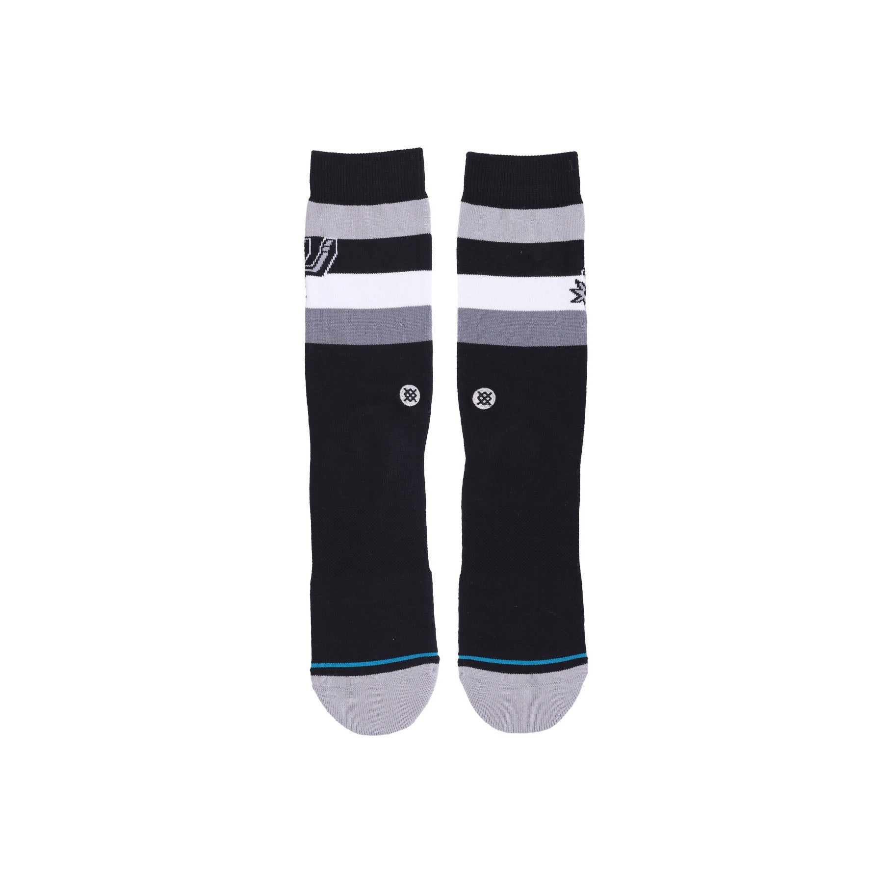 Calza Media Uomo Spurs St Crew Black A555C22SPU
