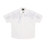 Camicia Manica Corta Uomo Back Big Logo Shirt White 25EDS54805
