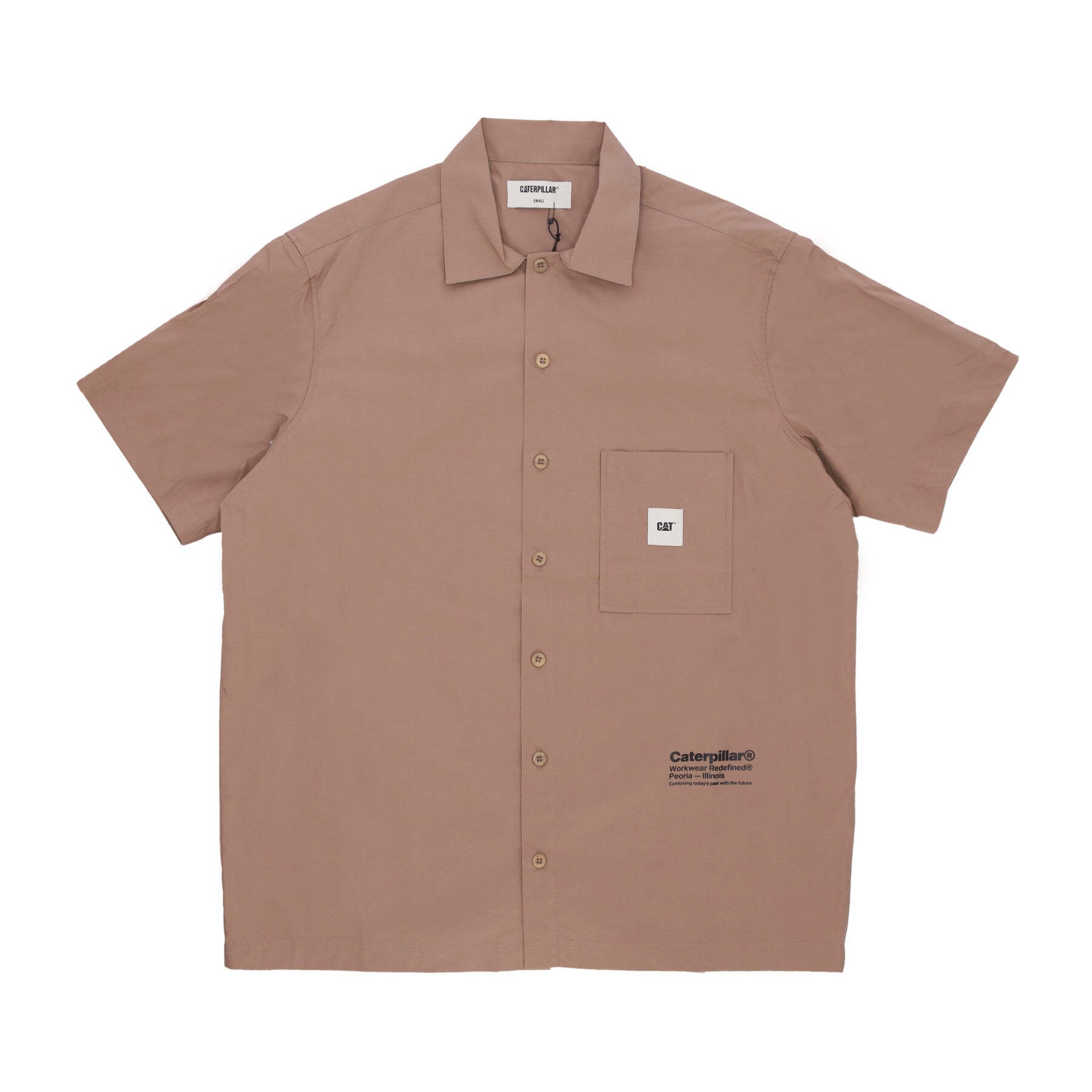 Camicia Manica Corta Uomo Desert Shirt Peyote 6020040