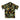 Camicia Manica Corta Uomo Hawaiian Shirt Nevada Black HS-1