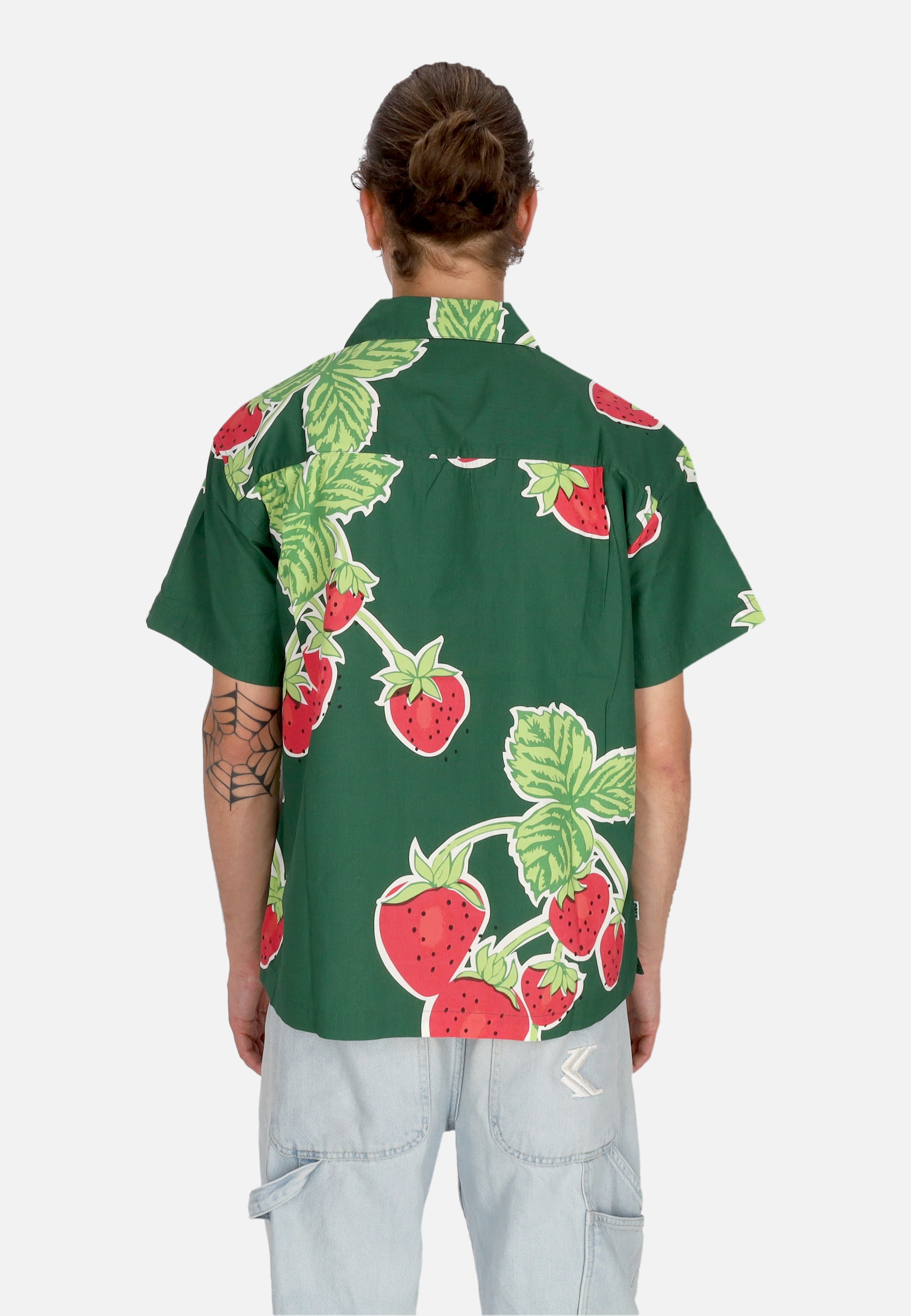 Camicia Manica Corta Uomo Jumbo Berries Wove Shirt Eden Multi 181210395