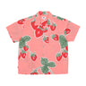Camicia Manica Corta Uomo Jumbo Berries Wove Shirt Flamingo Pink Multi 181210395
