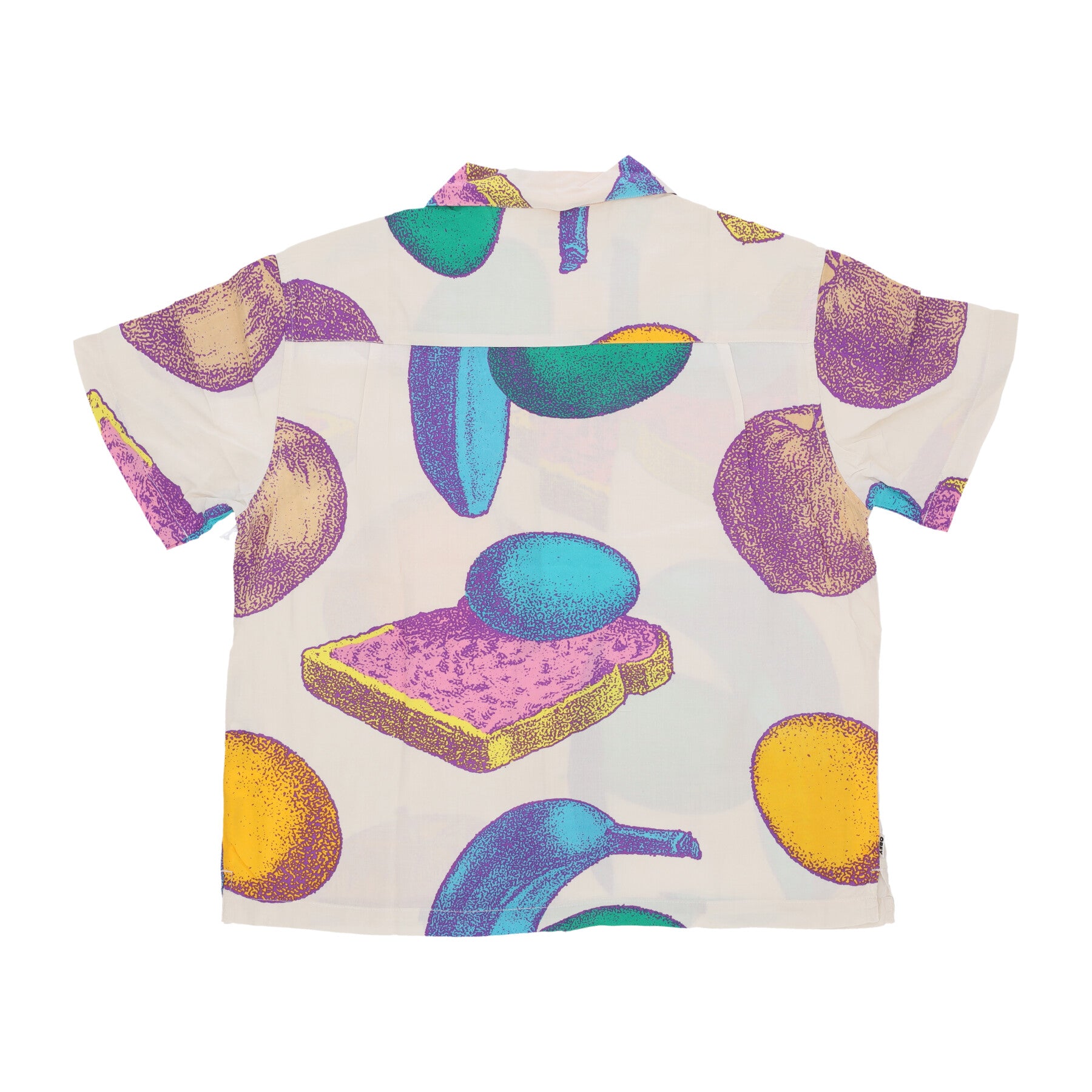 Camicia Manica Corta Uomo Malice Woven Unbleached Multi 181210409