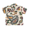 Camicia Manica Corta Uomo Paisley Dots Woven Shirt White Smoke Multi 181210396