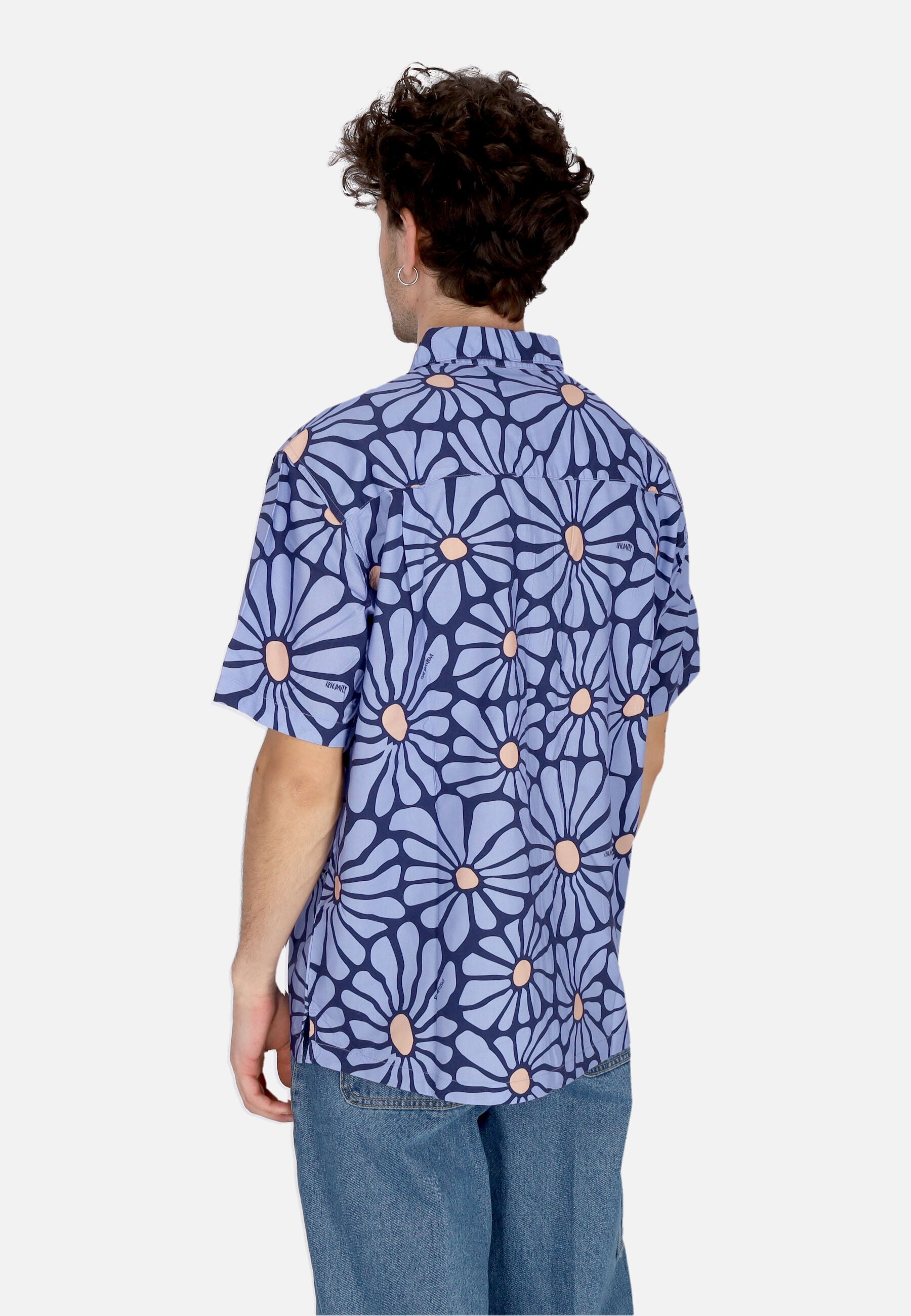 Camicia Manica Corta Uomo Resorio Shirt Dove Blue 514B330-316