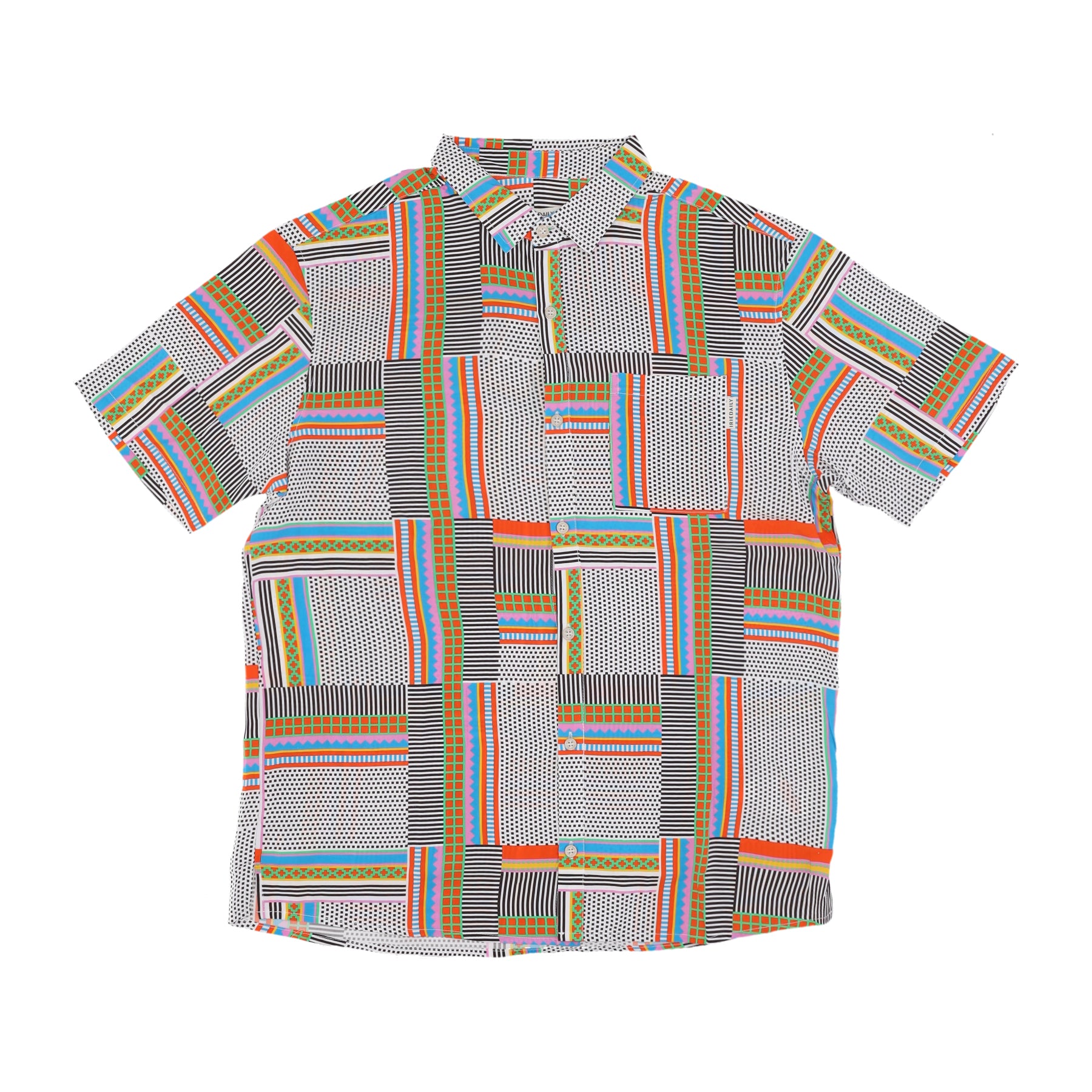 Camicia Manica Corta Uomo Resort Ssl Shirt Grey Spotted/multi 511B331-988