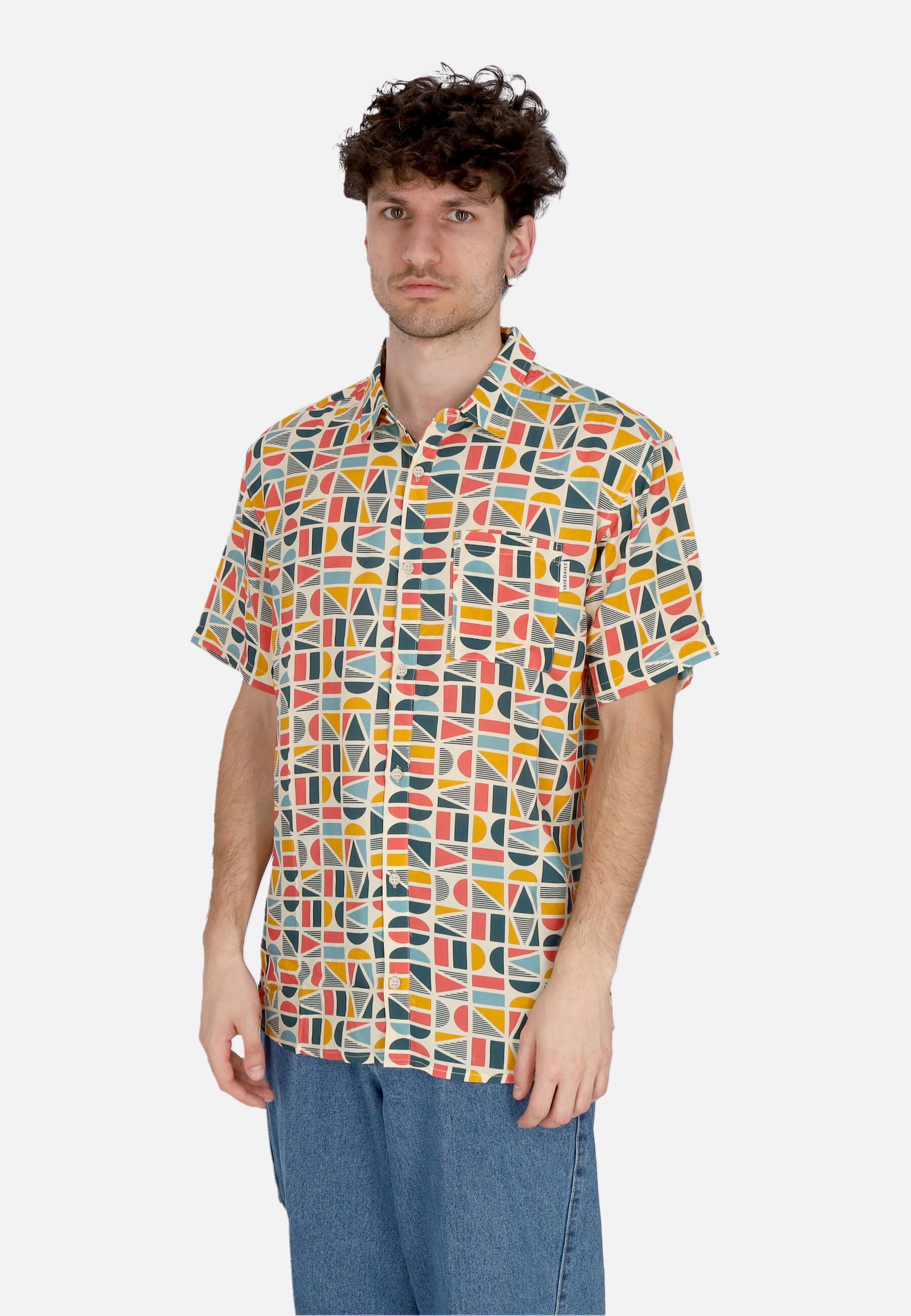 Camicia Manica Corta Uomo Resort Ssl Shirt Sunrise 511B331-179