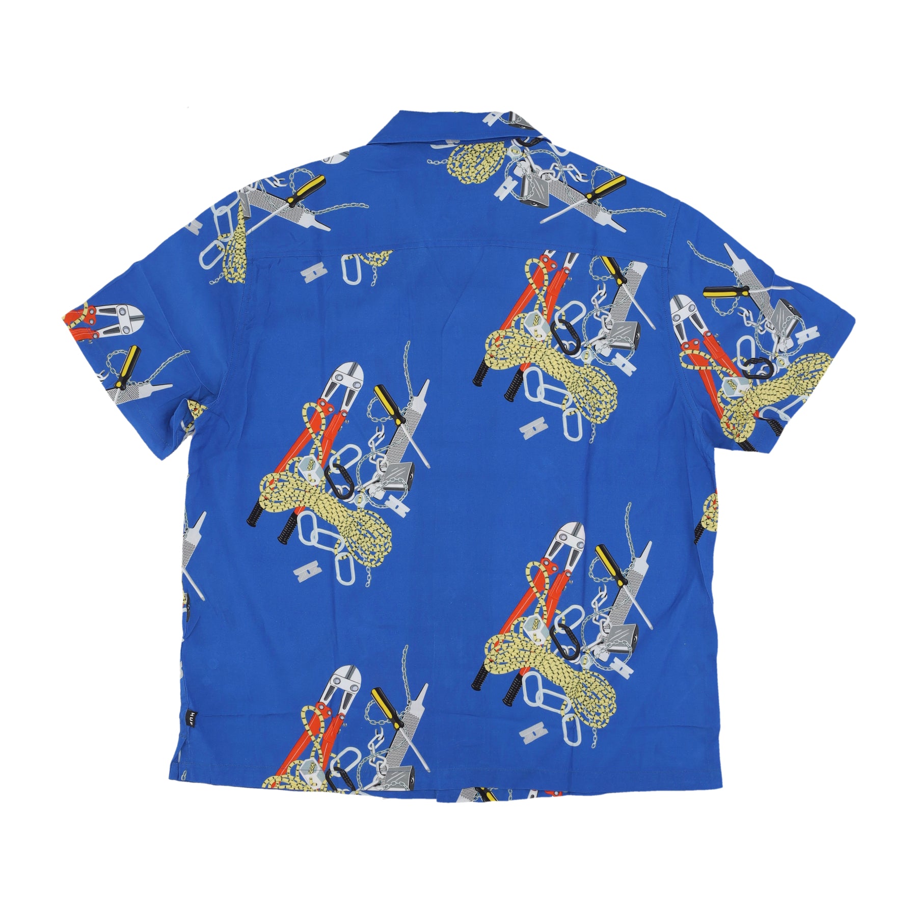 Camicia Manica Corta Uomo Skidrokyo Resort Top Royal BU00201