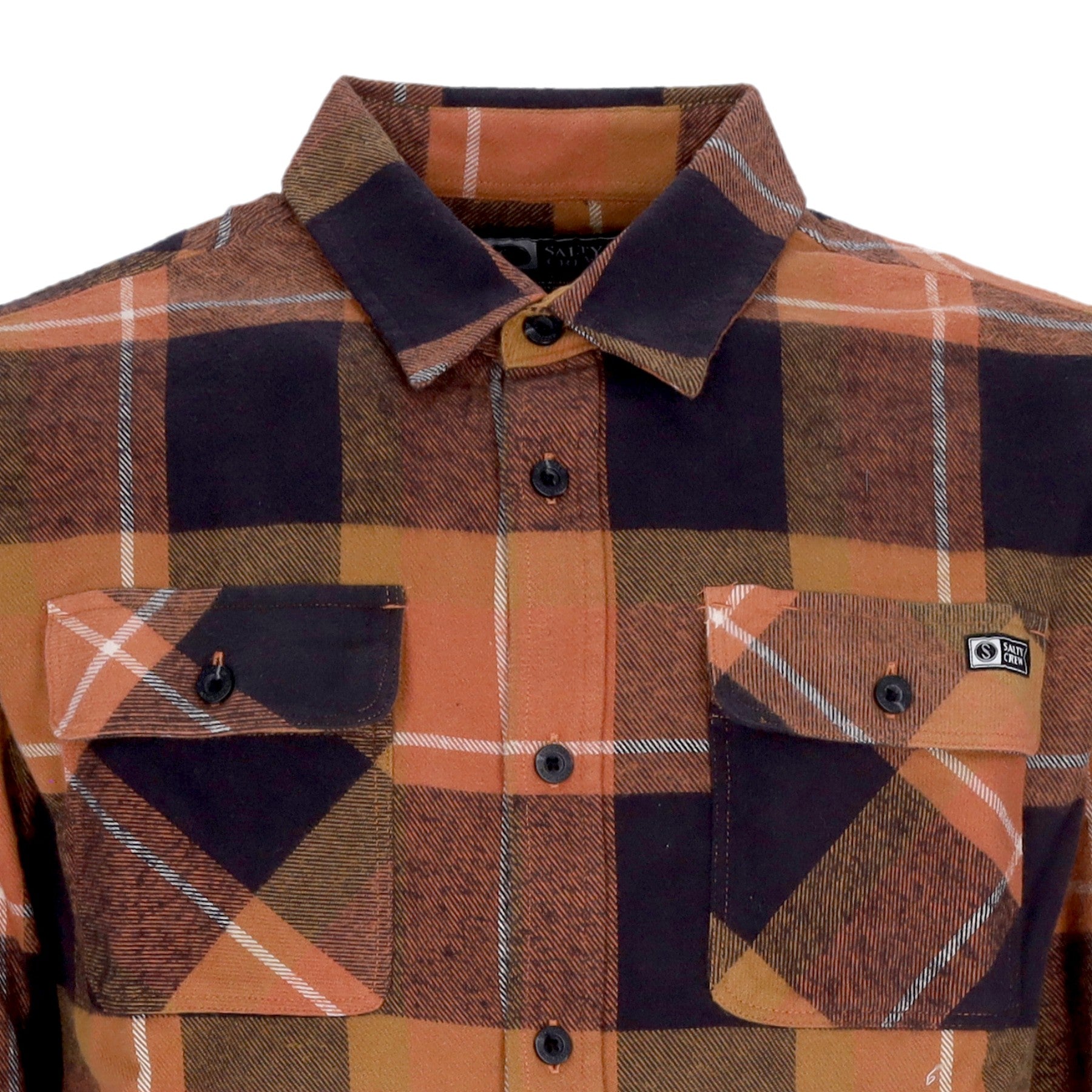 Camicia Manica Lunga Uomo Dawn Patrol Flannel Black 21435042