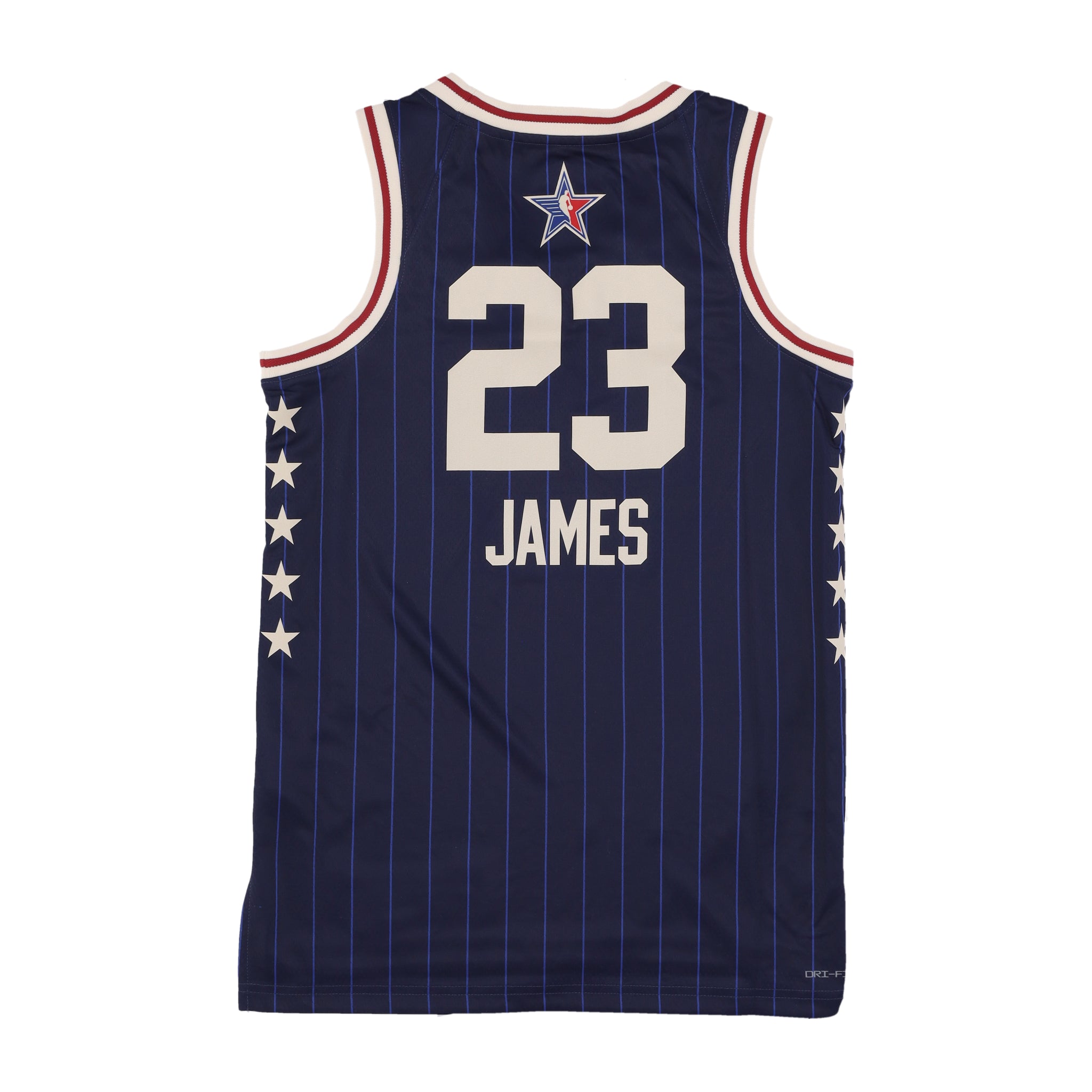 Canotta Basket Uomo Nba All Star Game 2024 Dr-fit Swingman Jersey No 23 Lebron James Team West College Navy FQ7739-422