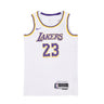 Canotta Basket Uomo Nba Association 22 Dri-fit Swingman Jersey No 23 Lebron James Loslak White DN2081-103