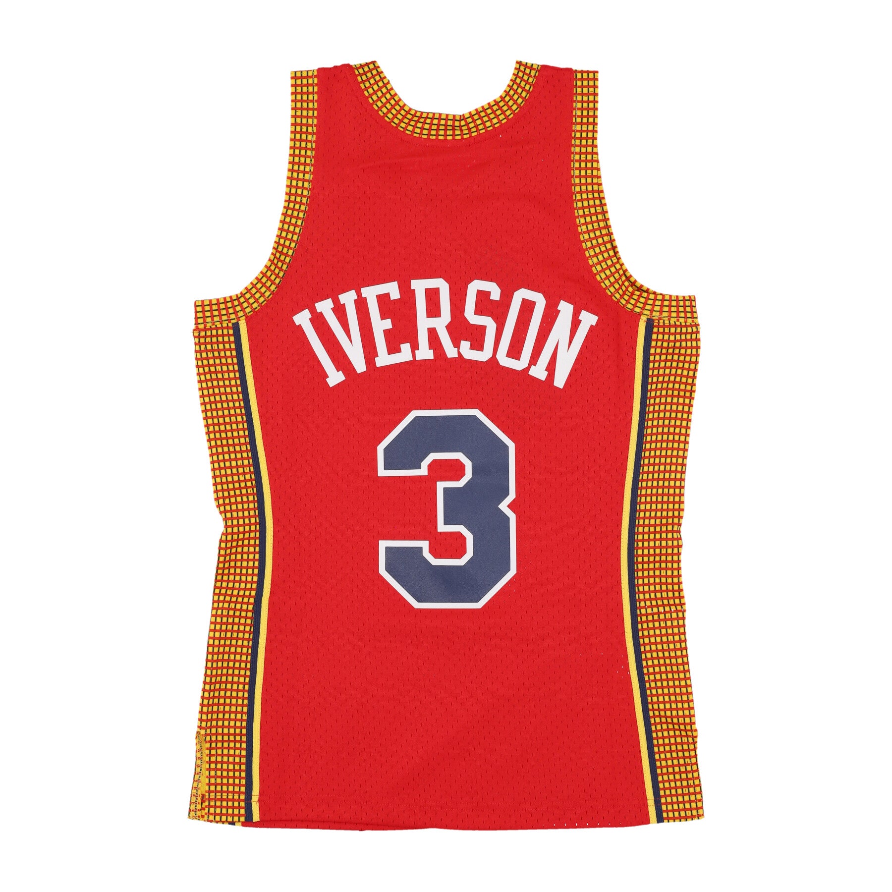 Canotta Basket Uomo Nba Hwc Jersey 2004 No 3 Allen Iverson Phi76e Red SMJY6120-P7604AIVLTRD