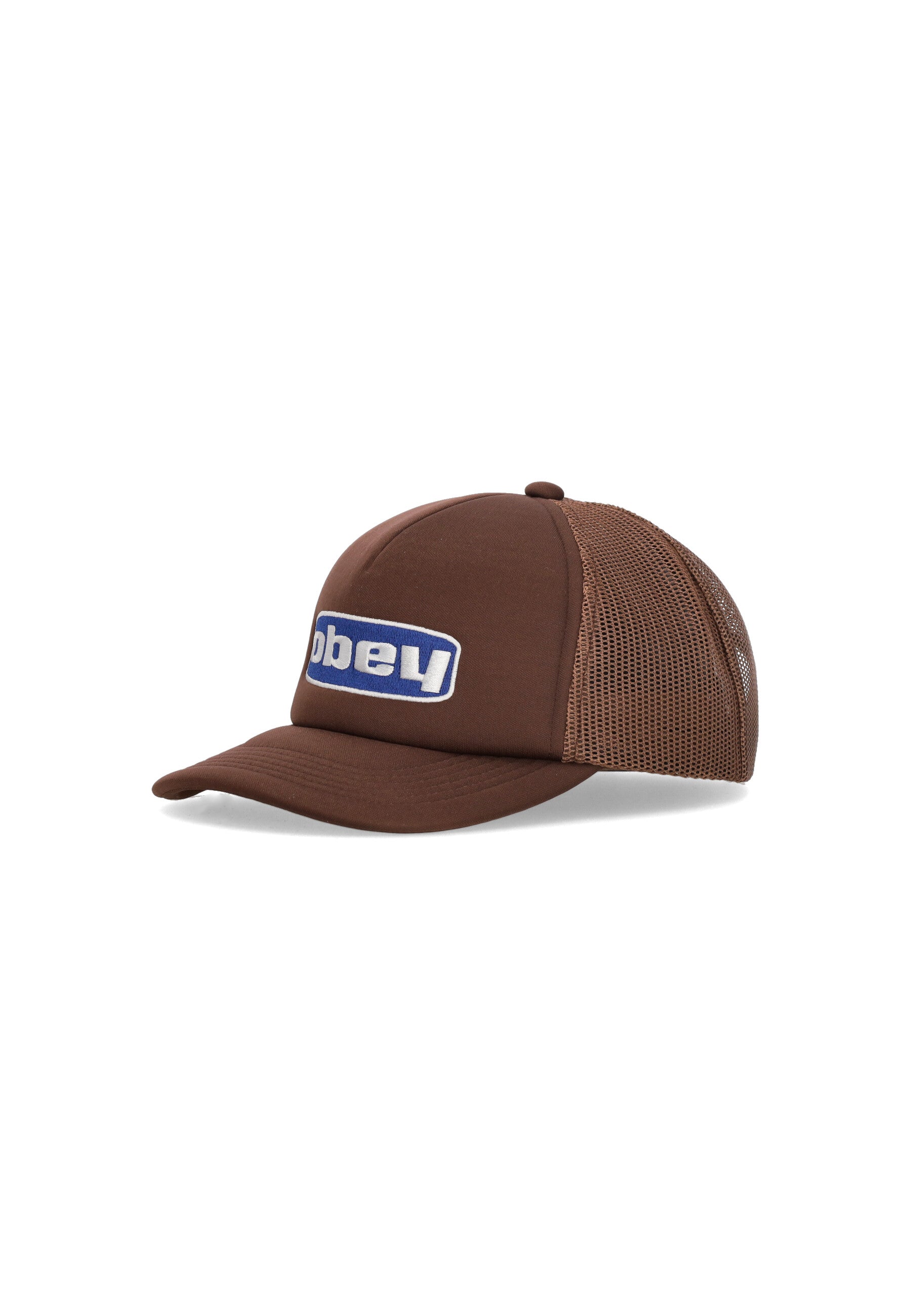 Cappellino Visiera Curva Unisex Indirect Trucker Dark Brown 100500050