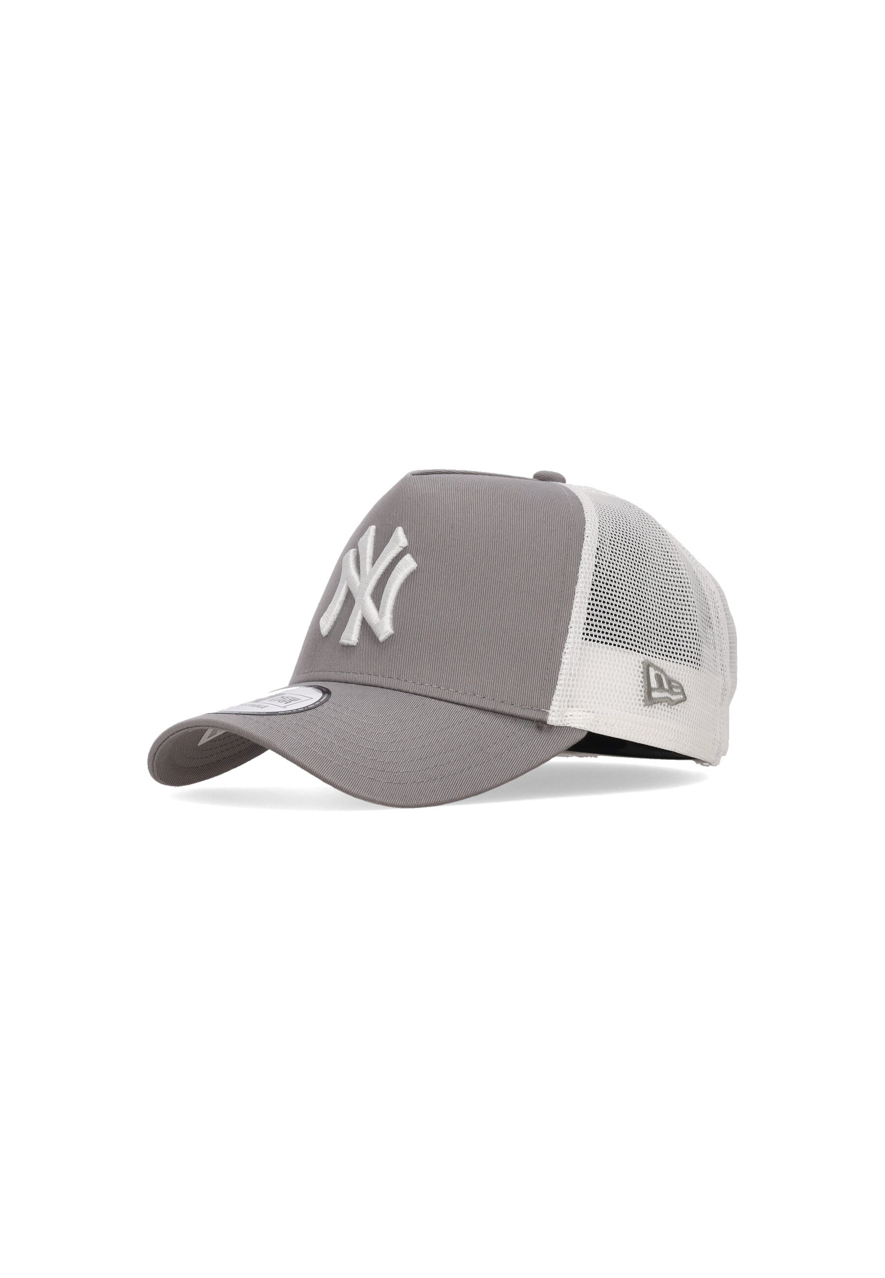 Cappellino Visiera Curva Unisex Mlb Clean Trucker 2 Neyyan Graphite/white