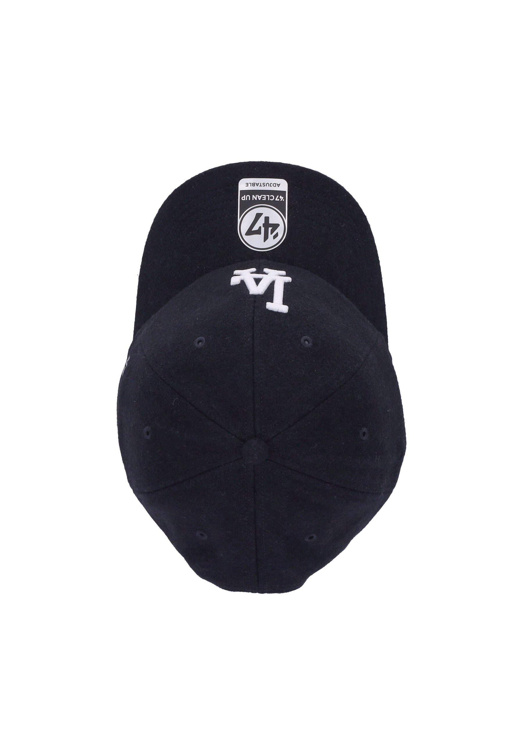 Cappellino Visiera Curva Unisex Mlb Matte Finish Clean Up Losdod Navy B-MATCU12WIS-NY