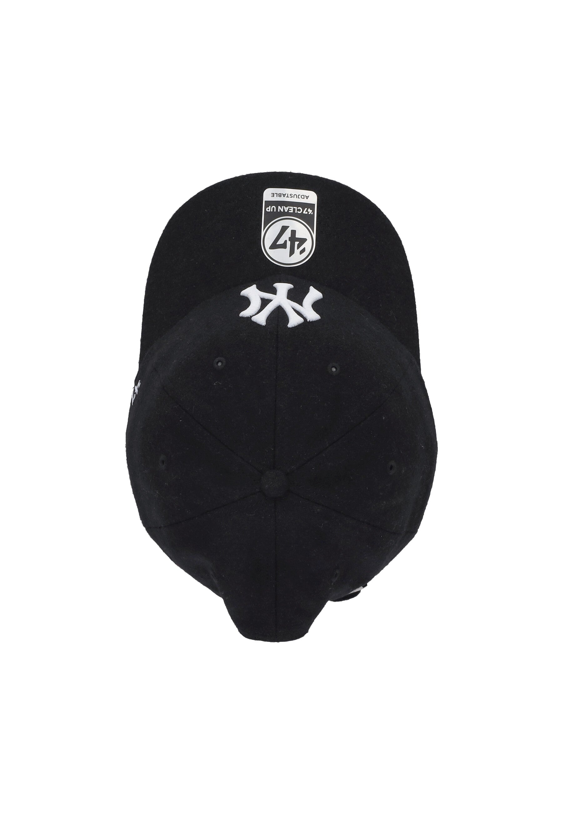 Cappellino Visiera Curva Unisex Mlb Matte Finish Clean Up Neyyan Black B-MATCU17WIS-BKA