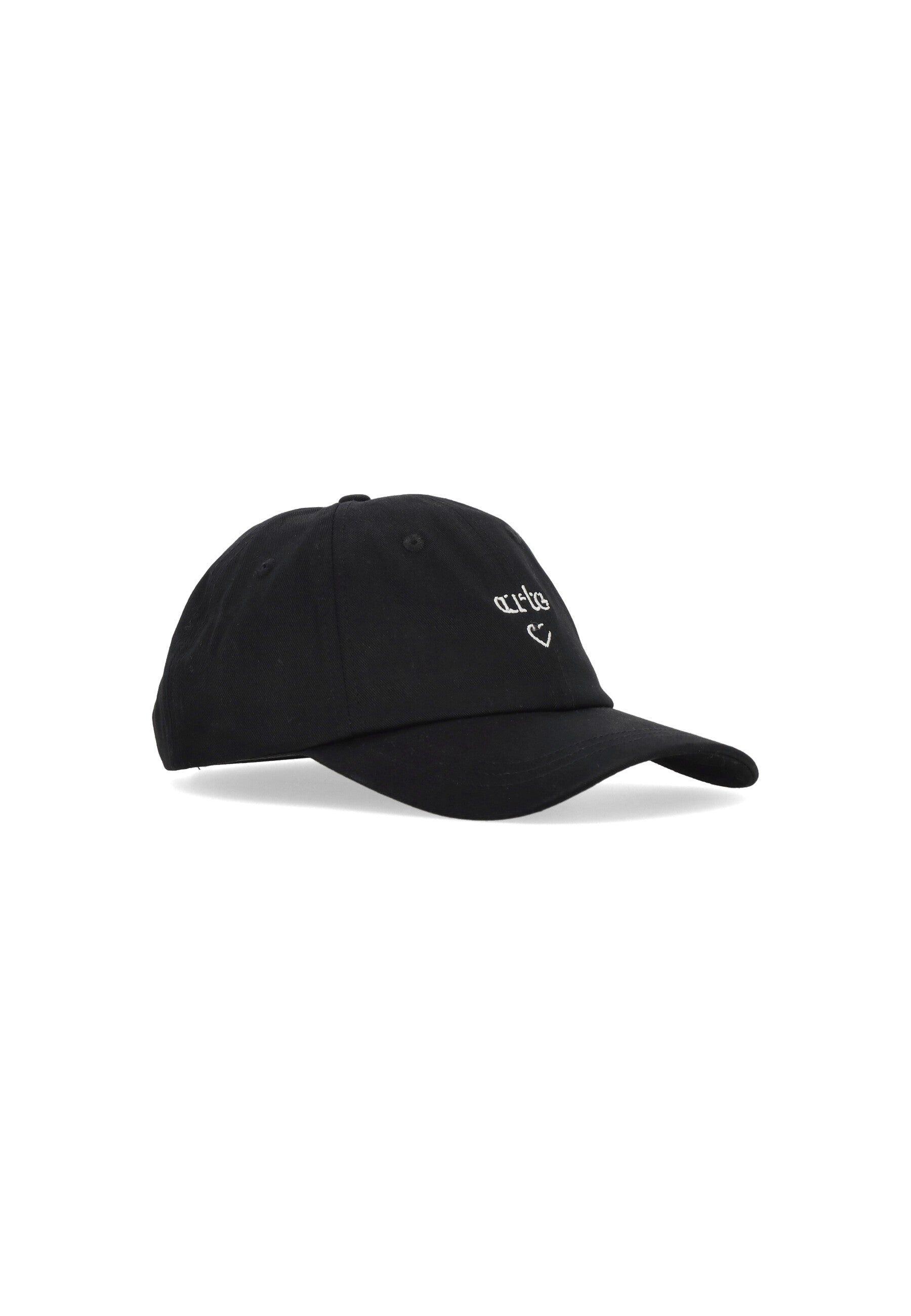 Cappellino Visiera Curva Uomo Heart Logo Cap Black 242AC