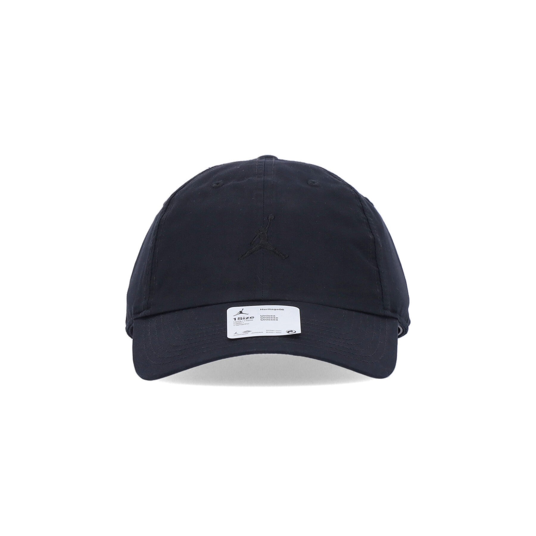 Cappellino Visiera Curva Uomo Heritage 86 Washed Cap Black/black DC3673