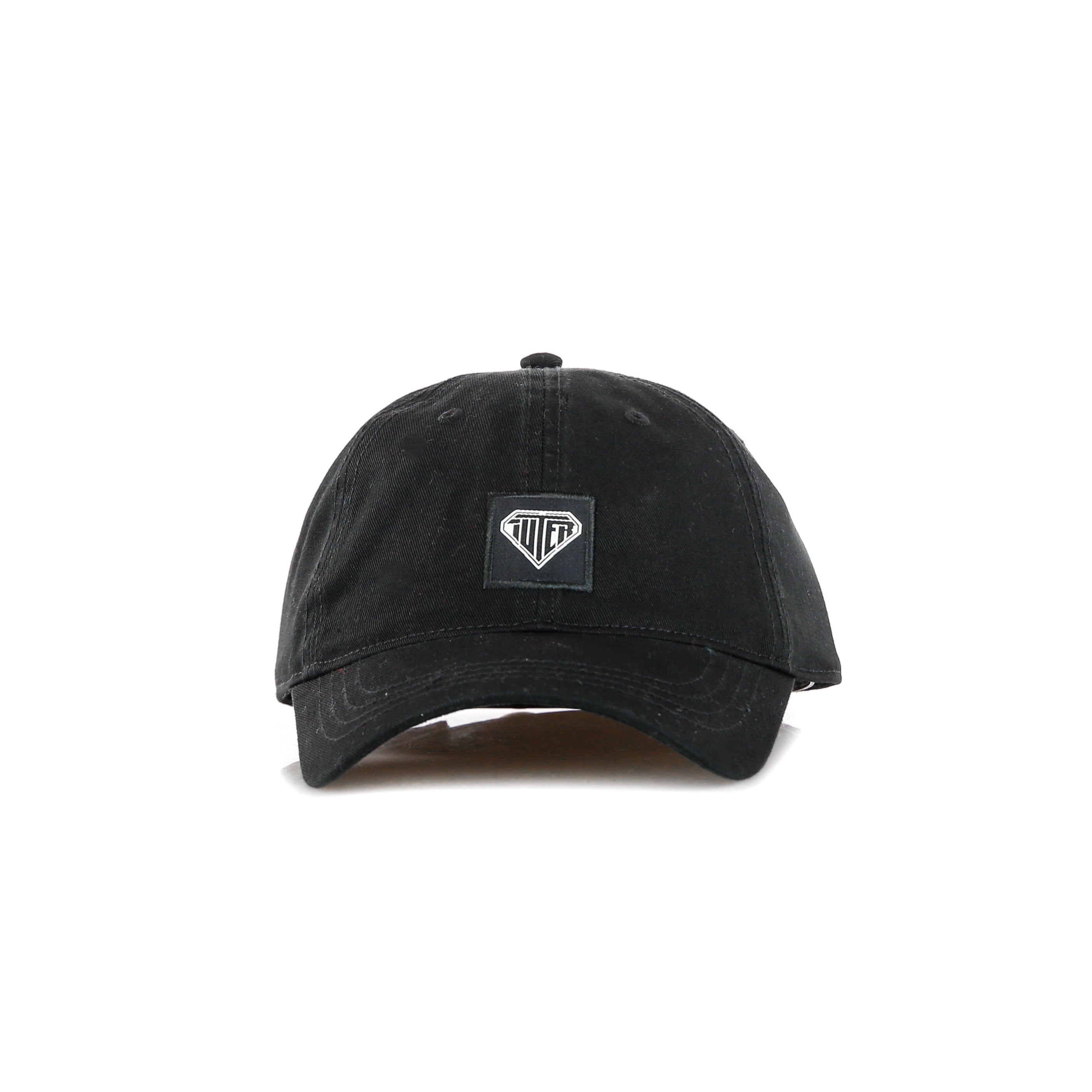 Cappellino Visiera Curva Uomo Logo Dad Hat Black CRVRIDH01