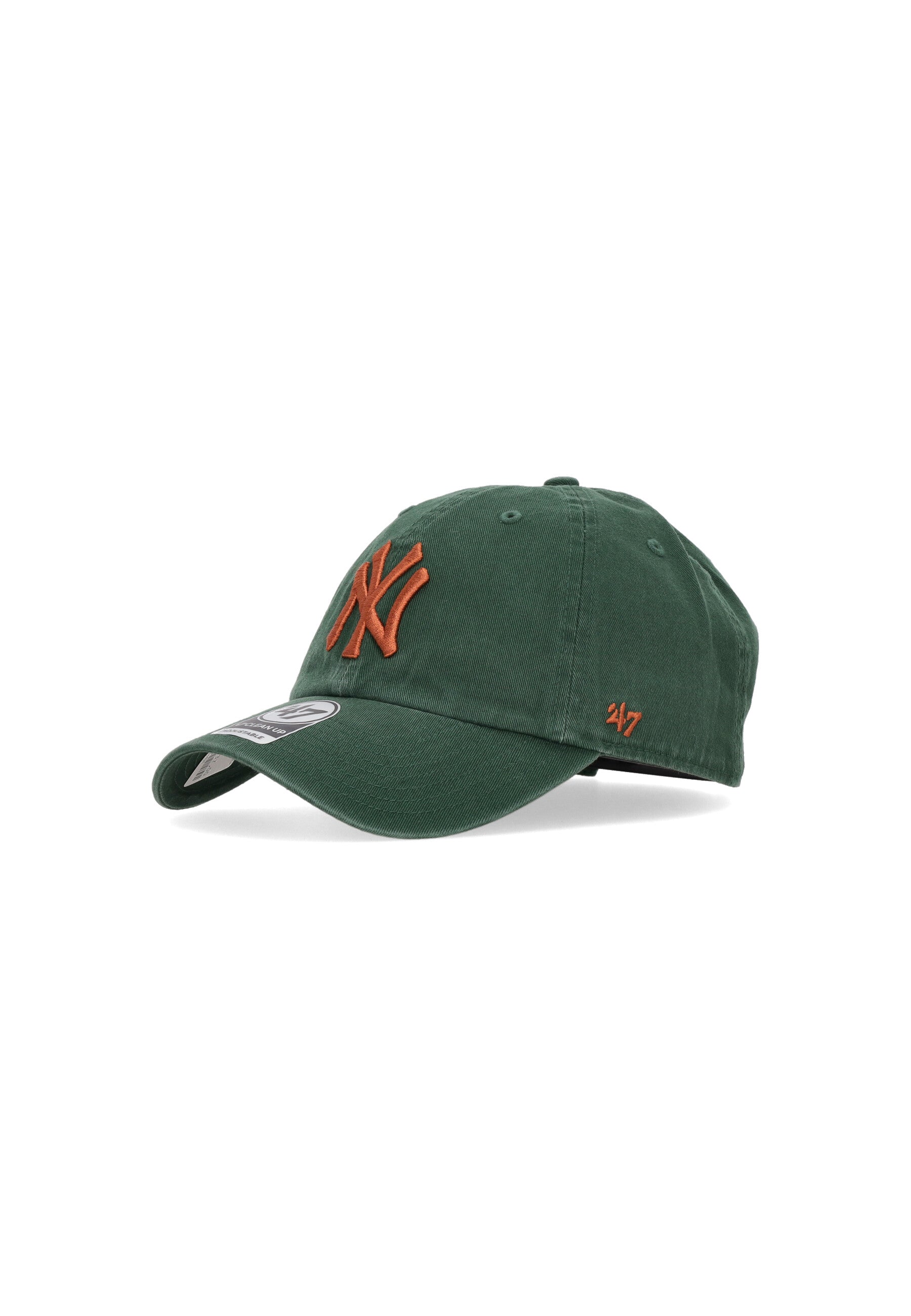 Cappellino Visiera Curva Uomo Mlb Clean Up Neyyan Dark Green B-NLRGW17GWS-DGA