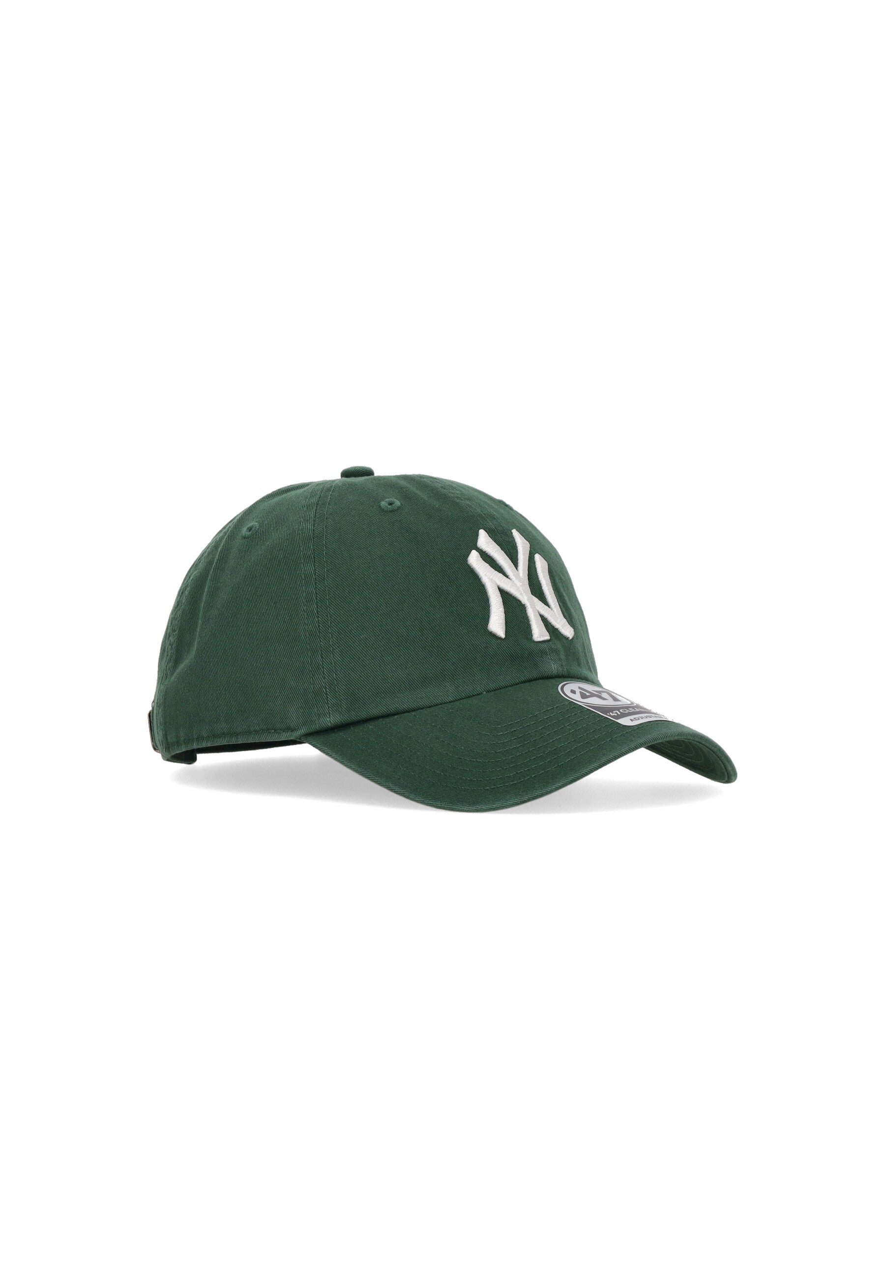 Cappellino Visiera Curva Uomo Mlb Clean Up Neyyan Dark Green B-RGW17GWS-DG