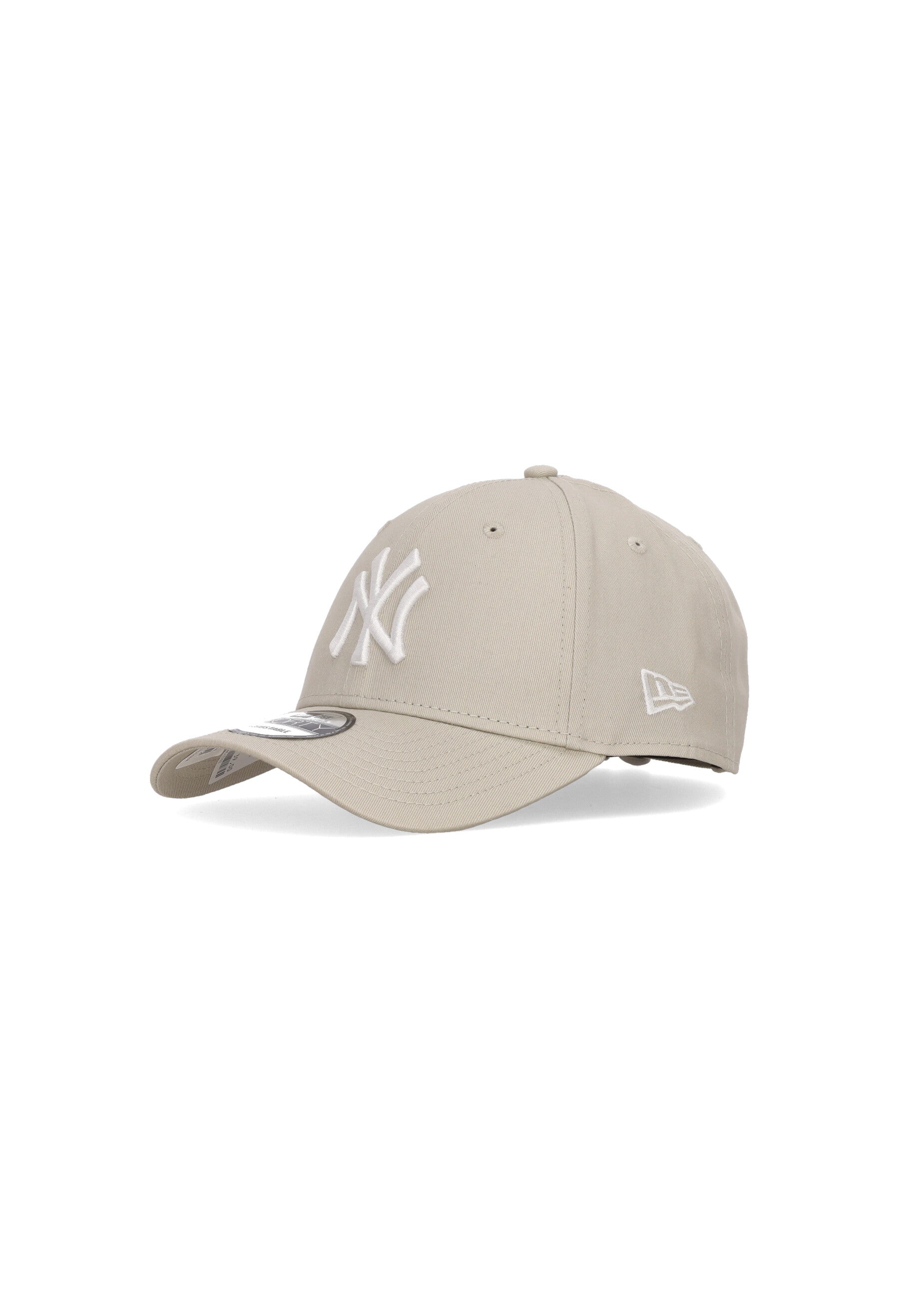 Cappellino Visiera Curva Uomo Mlb League Essential 940 Neyyan Stone/white 60471459