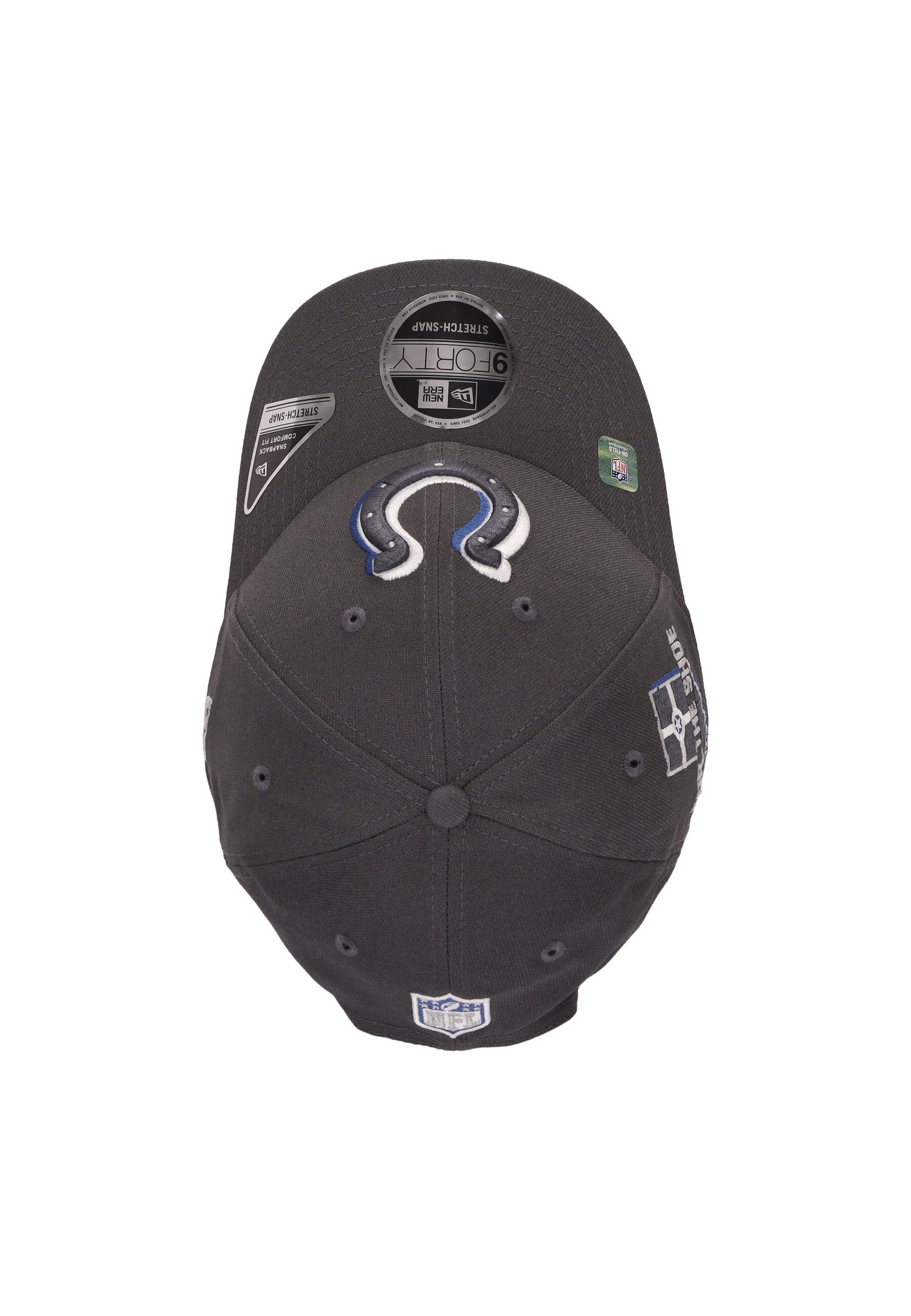 Cappellino Visiera Curva Uomo Nfl Draft 24 940 Indcol Graphite 60498952