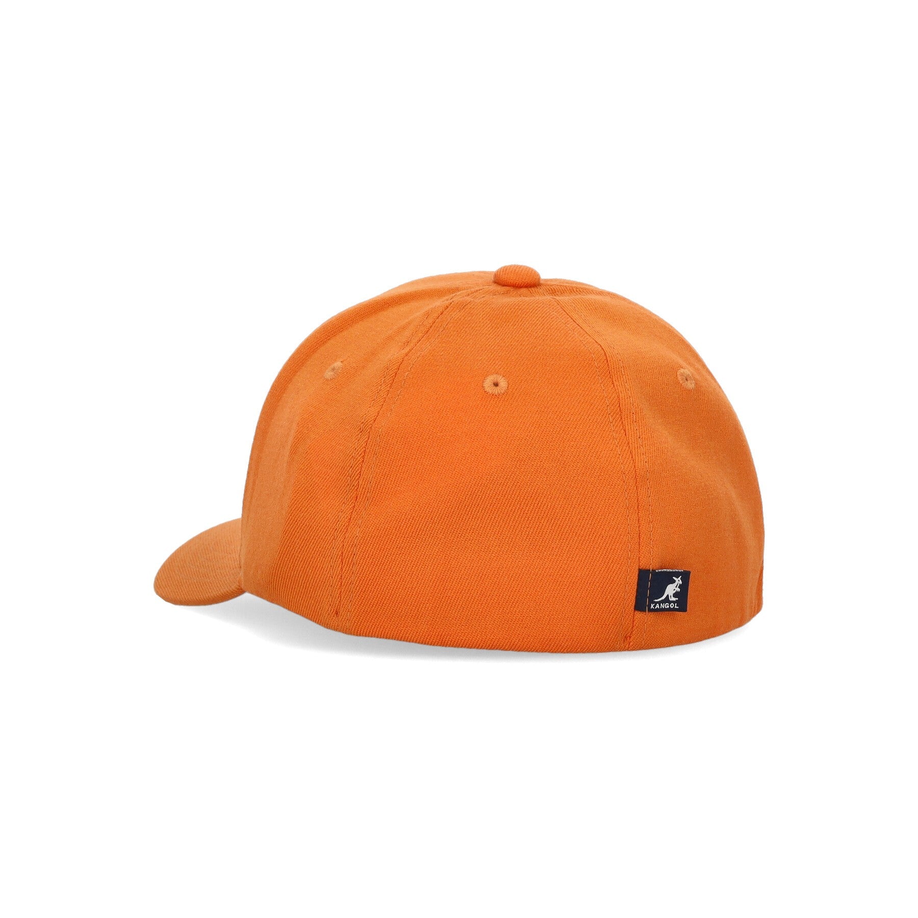 Cappellino Visiera Curva Uomo Wool Flexfit Baseball Apricot Orange 8650BC