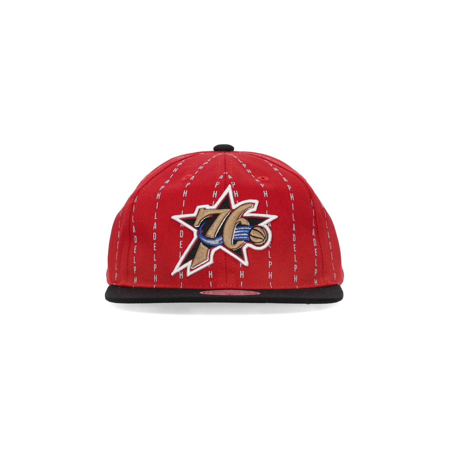 Cappellino Visiera Piatta Uomo Nba City Pinstripe Deadstock Hwc Phi76e Original Team Colors HMUS5802-P76YYPPPRED1