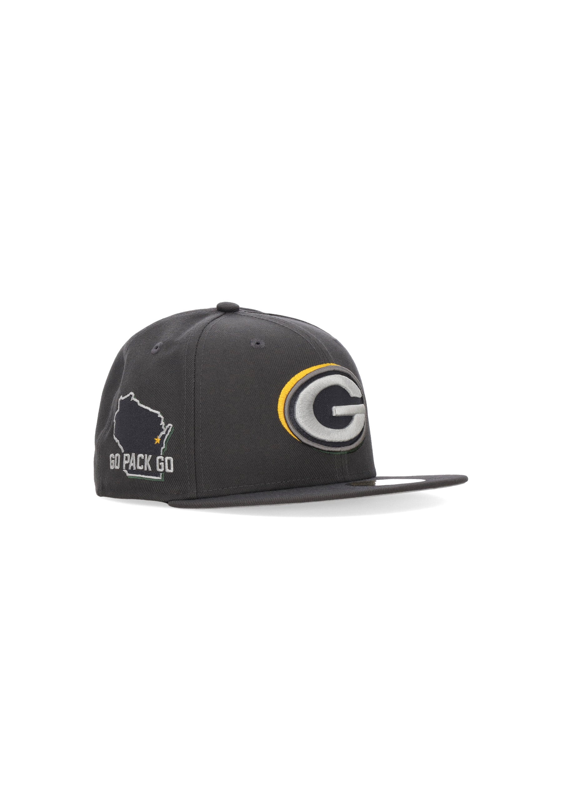 Cappellino Visiera Piatta Uomo Nfl Draft 2024 5950 Grepac Graphite 60498559