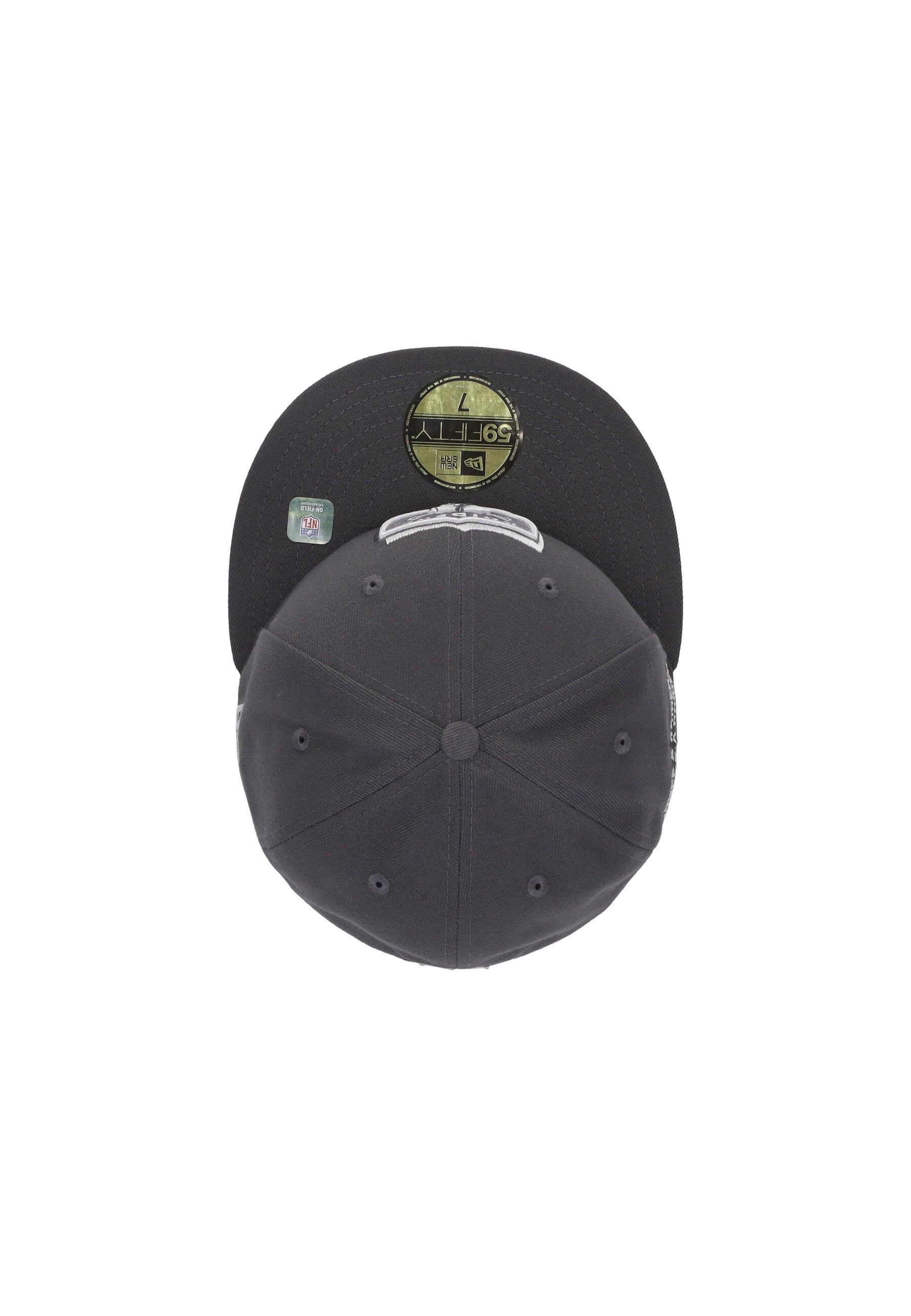 Cappellino Visiera Piatta Uomo Nfl Draft 2024 5950 Lasrai Graphite 60498556